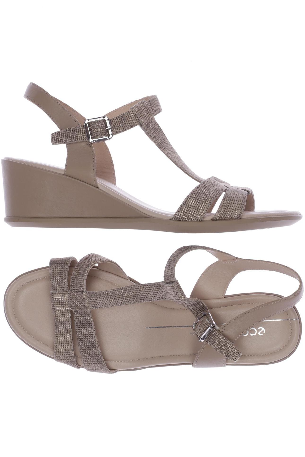 

Ecco Damen Sandale, beige, Gr. 37