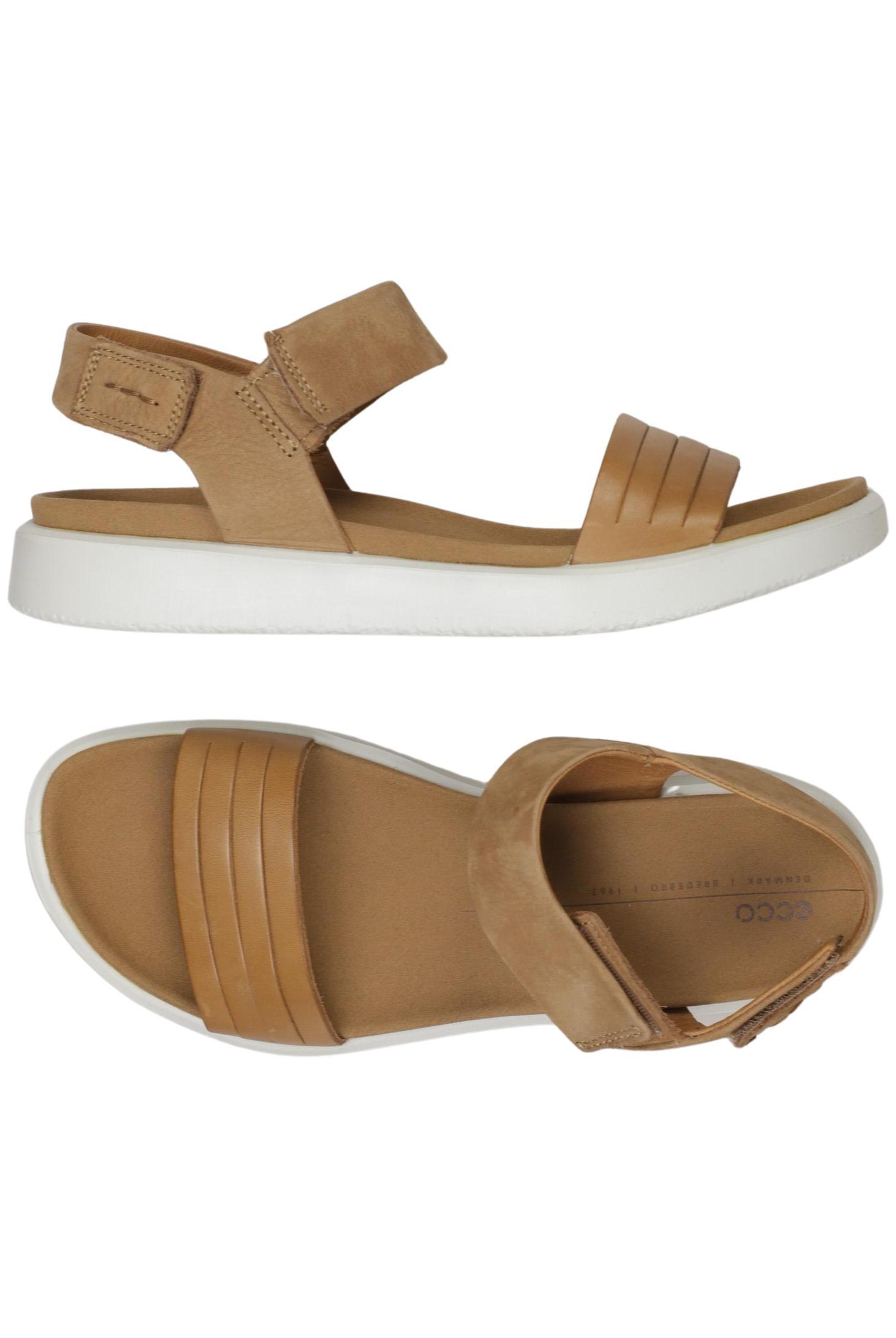

Ecco Damen Sandale, beige, Gr. 38