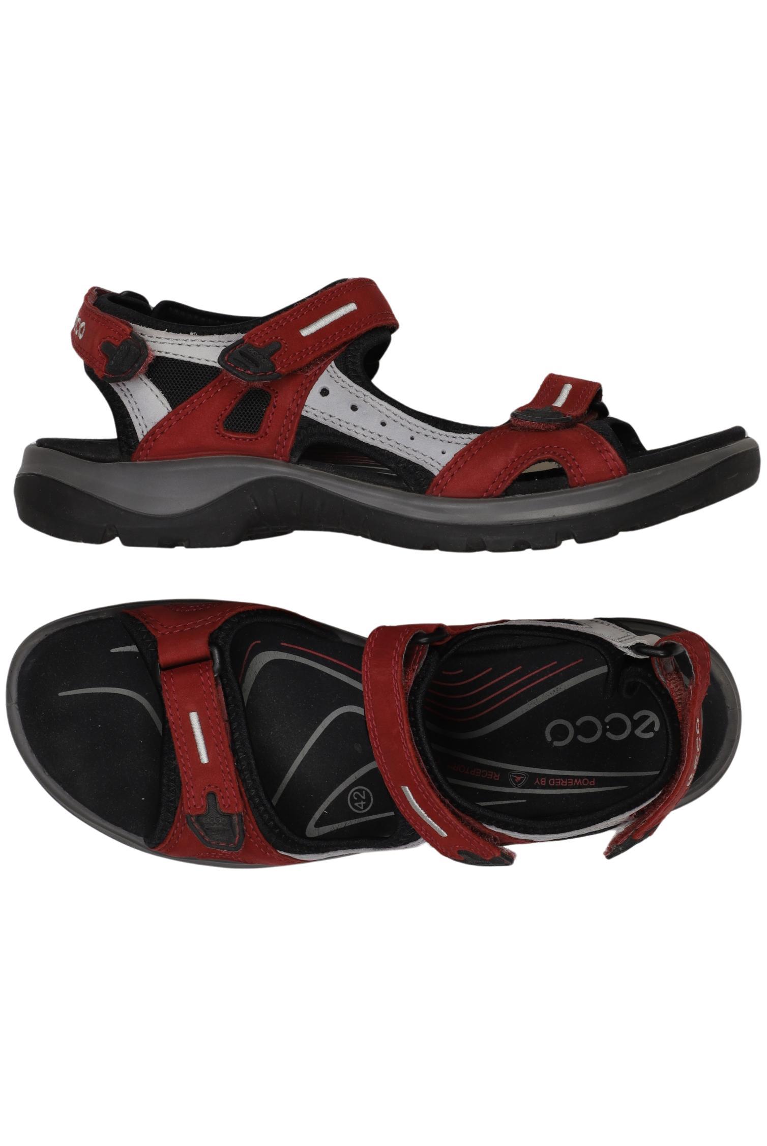 

Ecco Damen Sandale, rot, Gr. 42