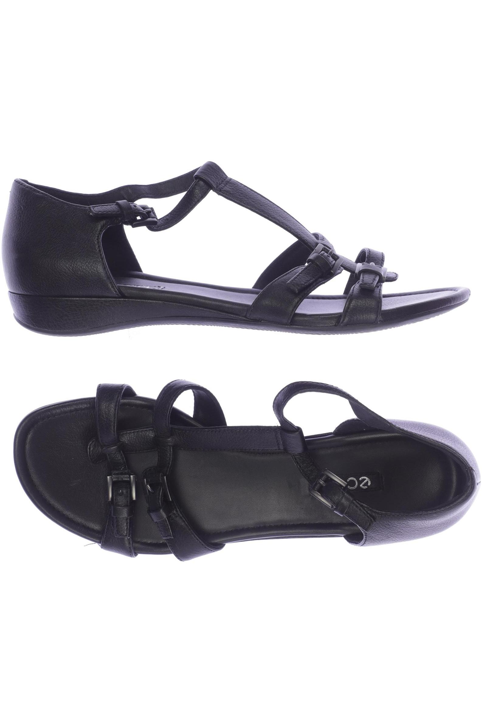 

Ecco Damen Sandale, schwarz, Gr. 40