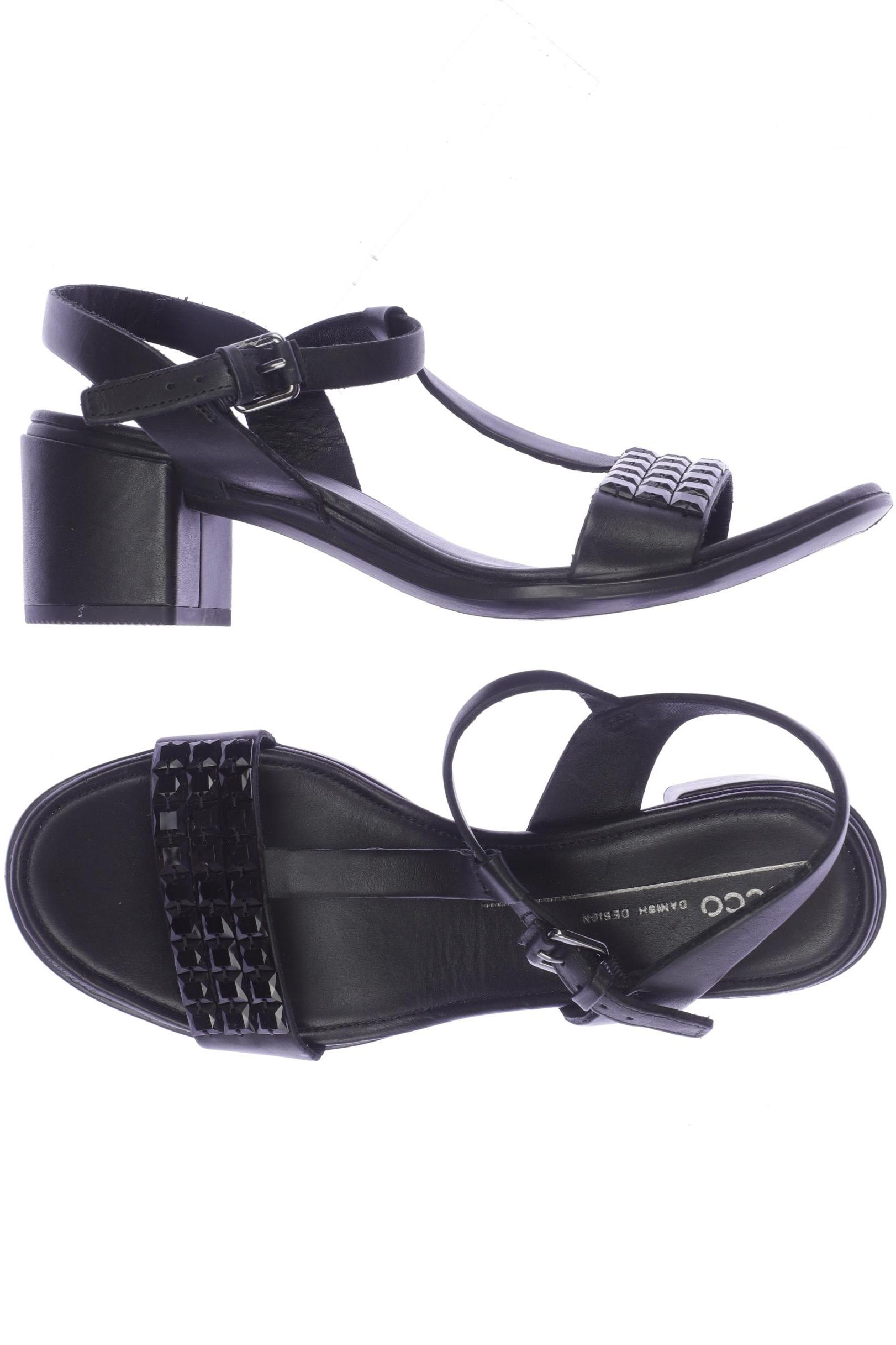 

Ecco Damen Sandale, schwarz, Gr. 39