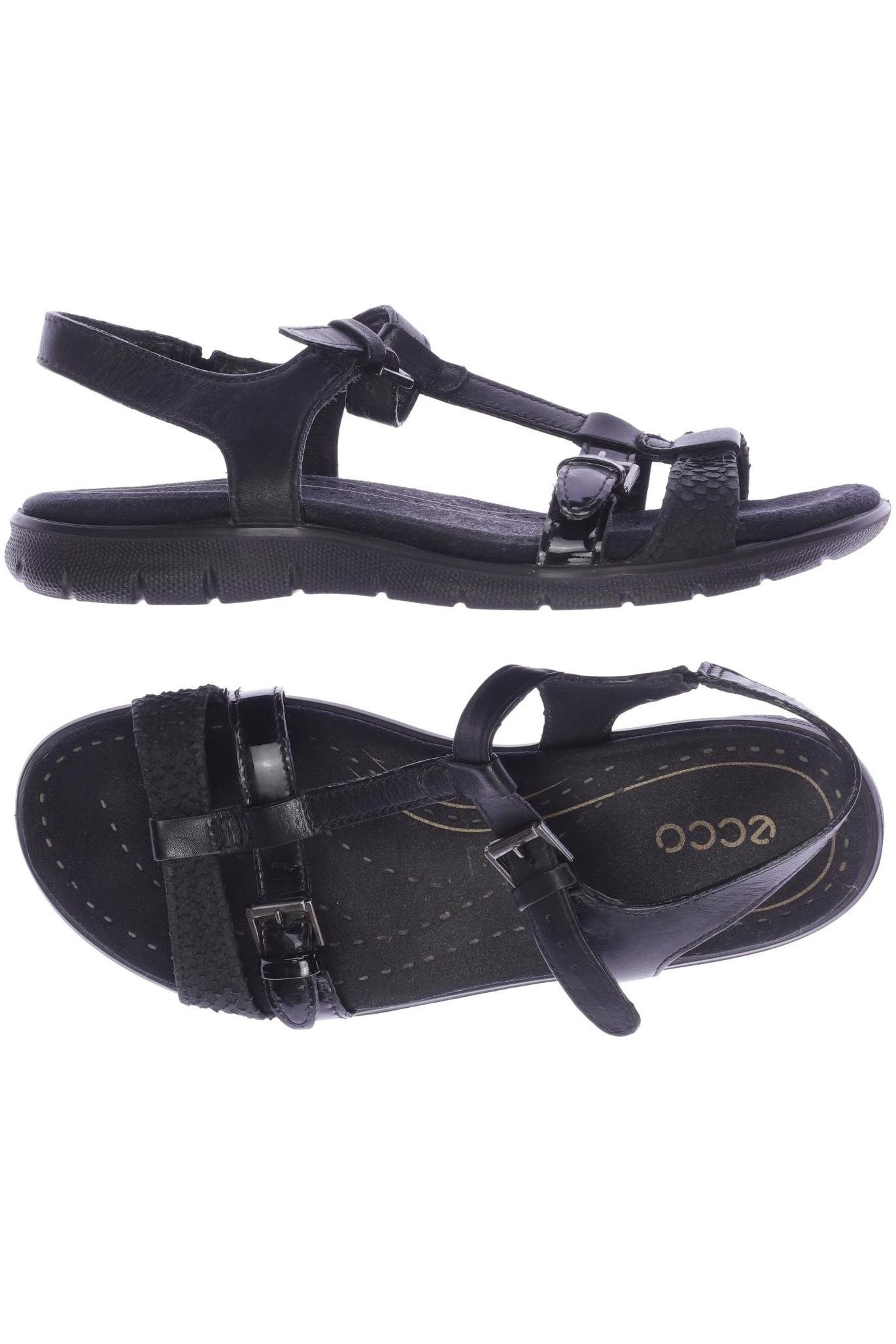 

Ecco Damen Sandale, schwarz, Gr. 37