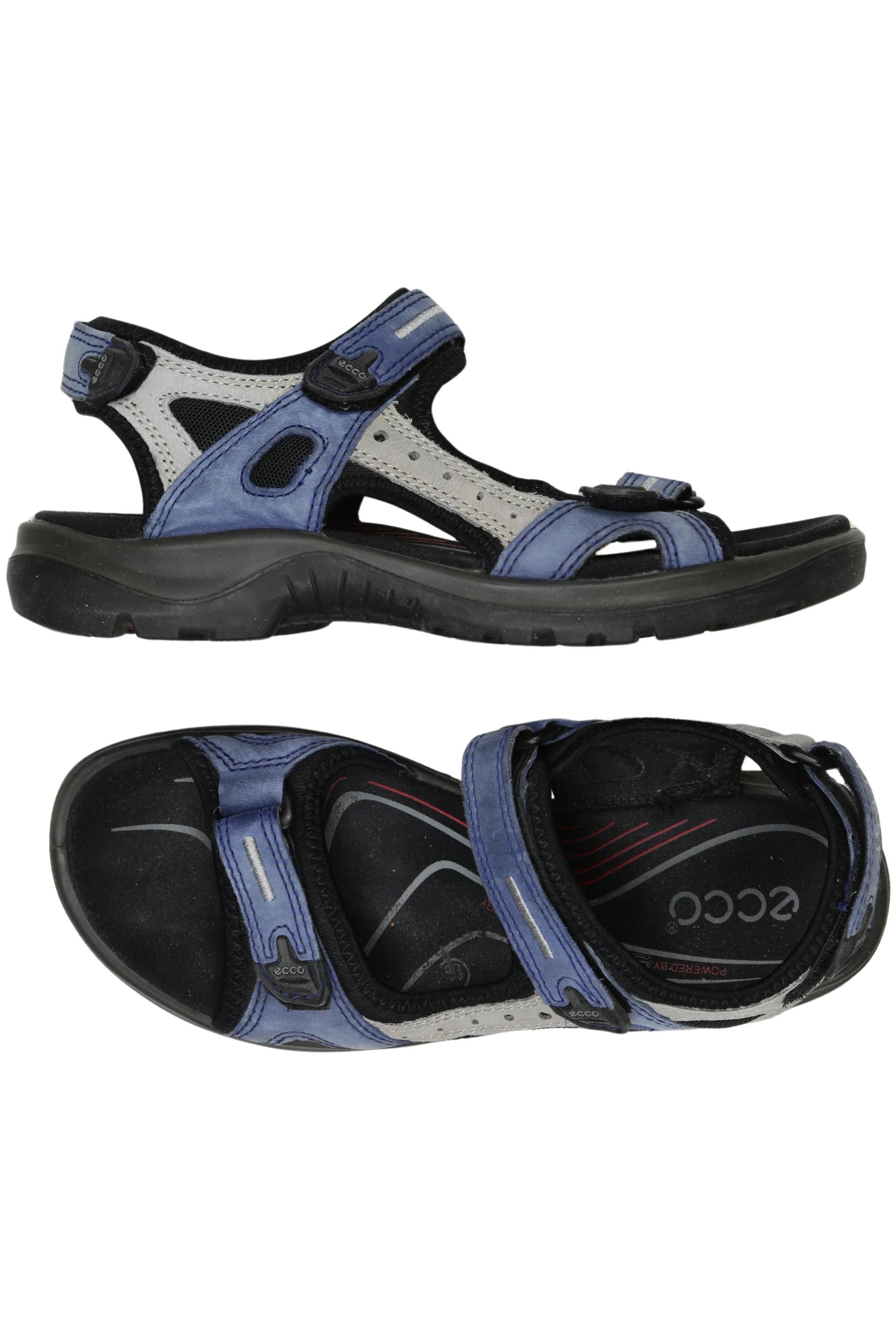 

Ecco Damen Sandale, blau, Gr. 38