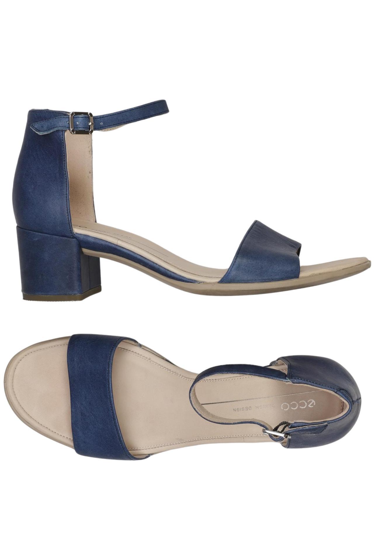 

Ecco Damen Sandale, blau, Gr. 40