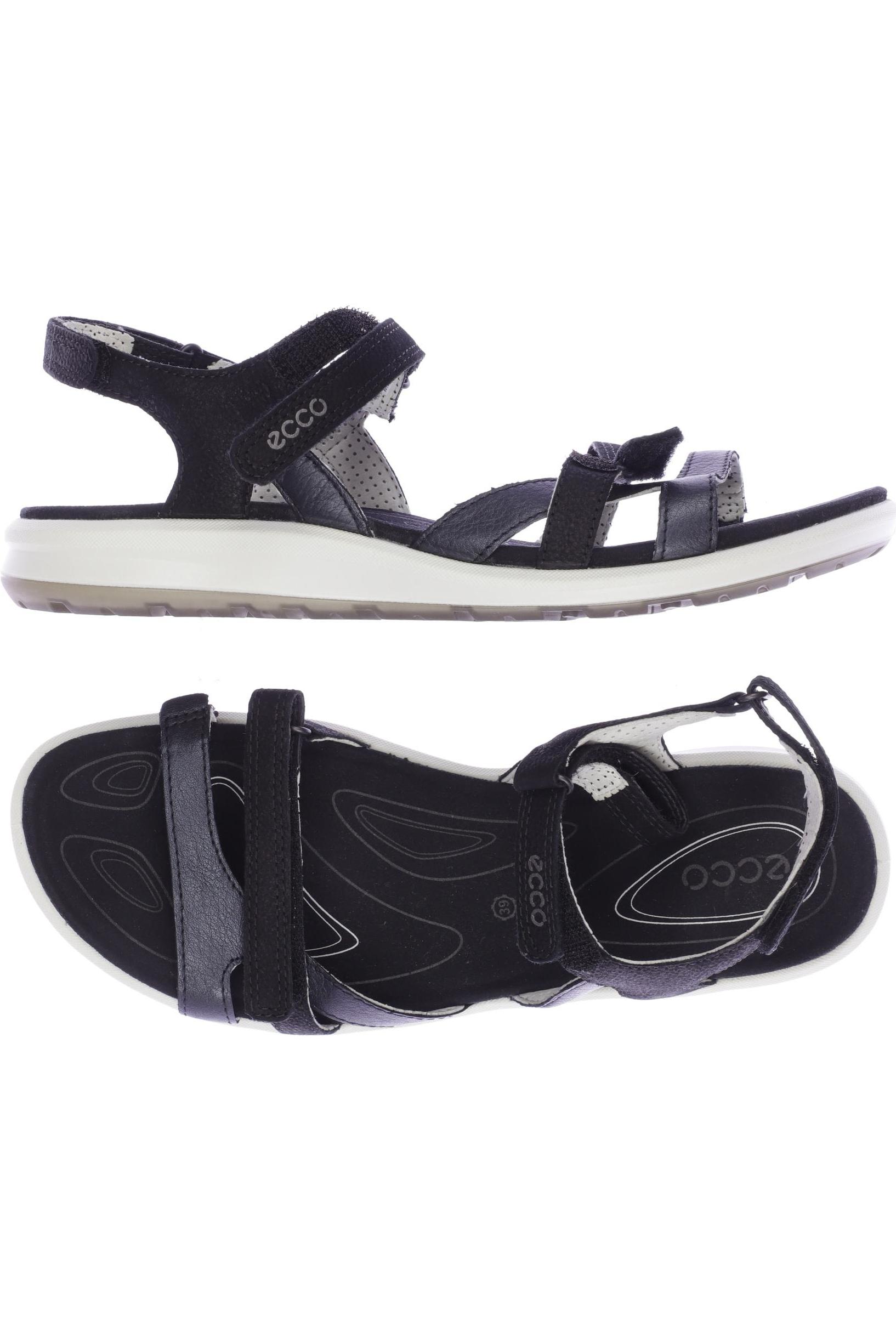 

Ecco Damen Sandale, schwarz, Gr. 39