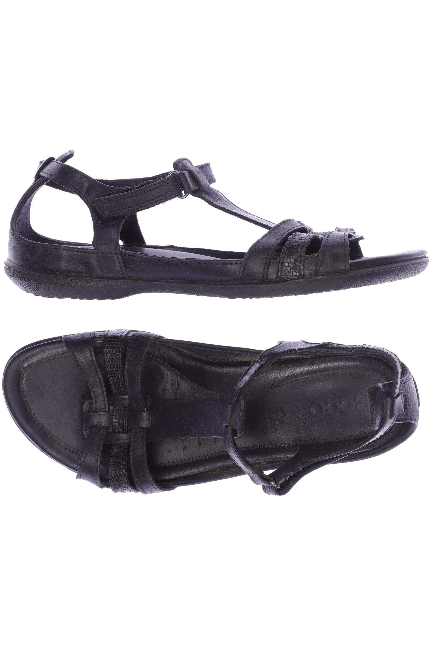 

Ecco Damen Sandale, schwarz, Gr. 38