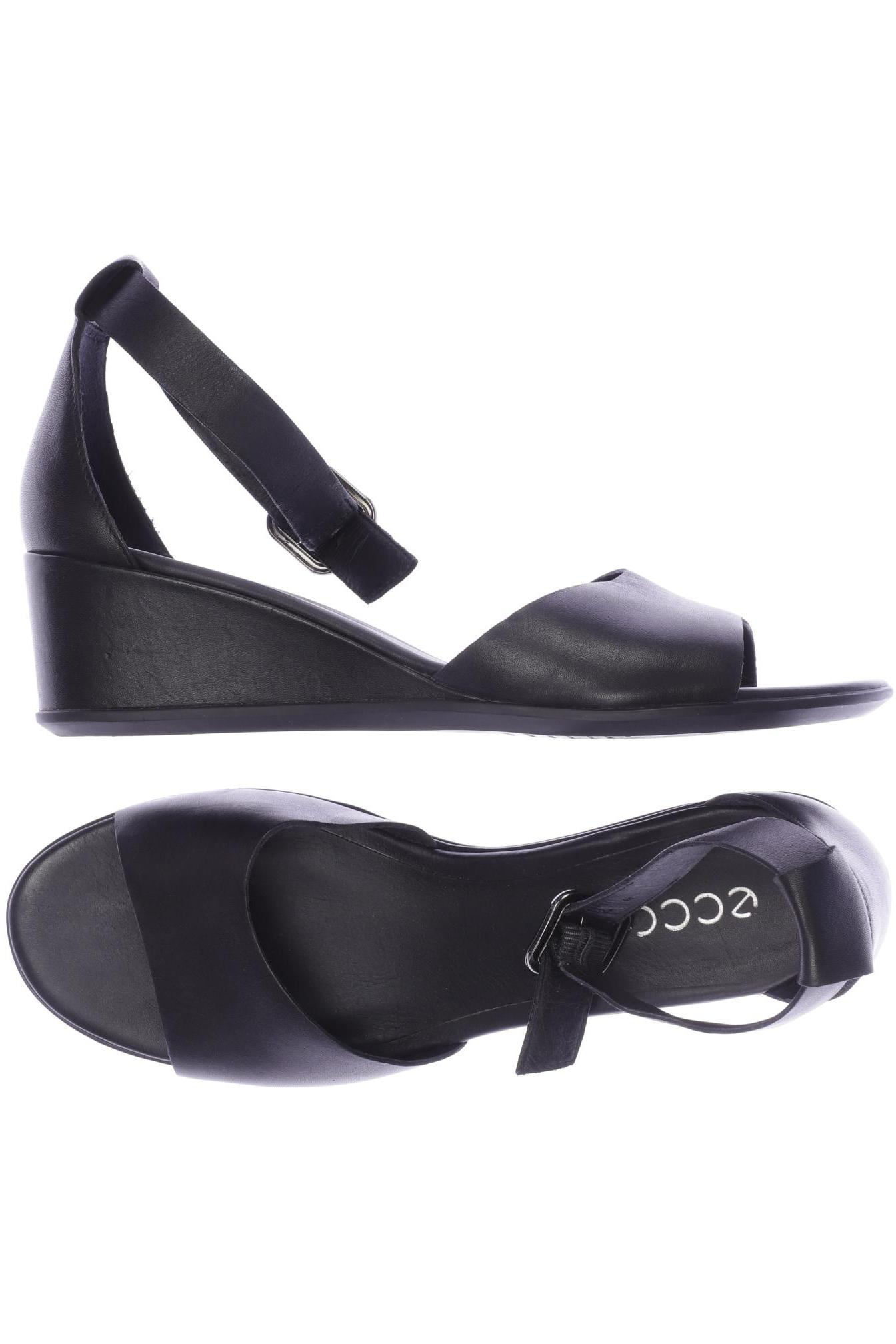 

Ecco Damen Sandale, schwarz