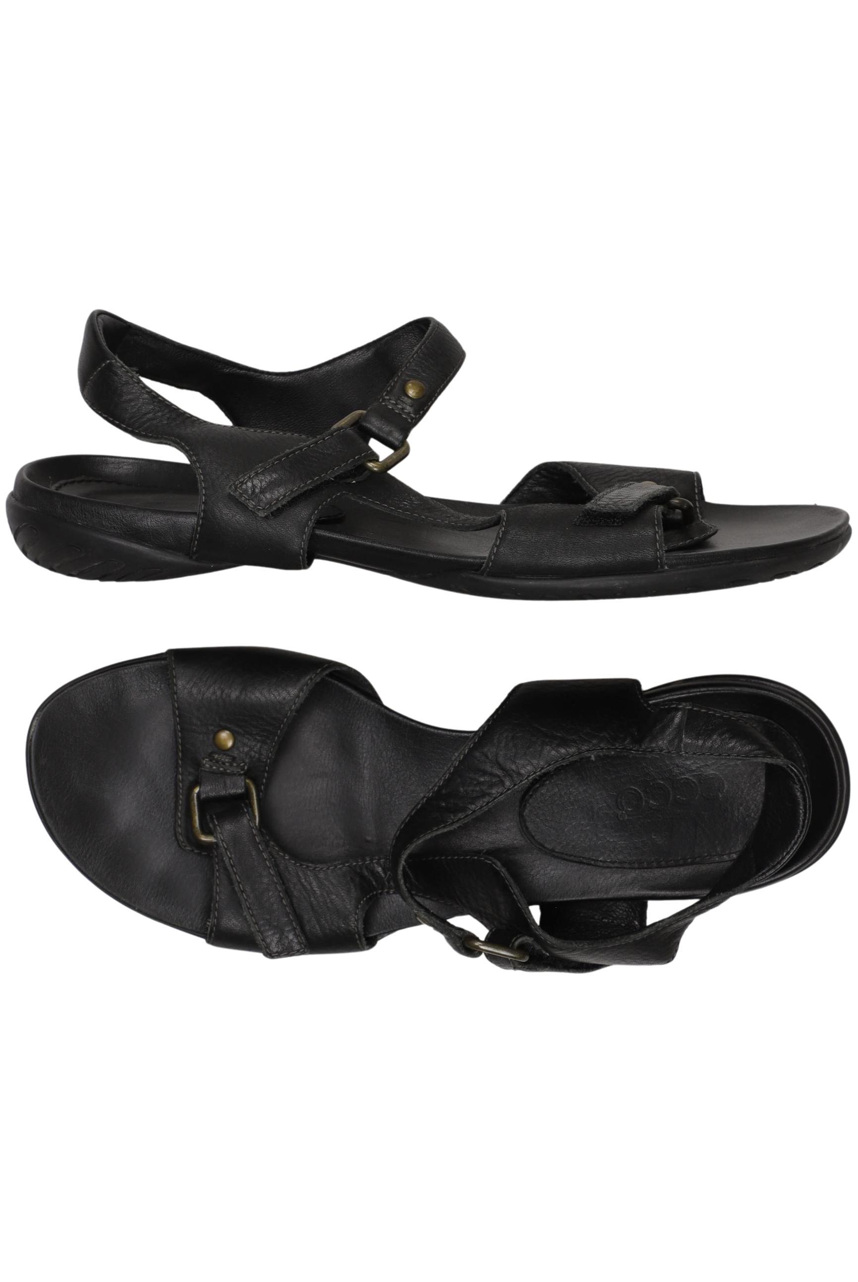 

Ecco Damen Sandale, schwarz, Gr. 39