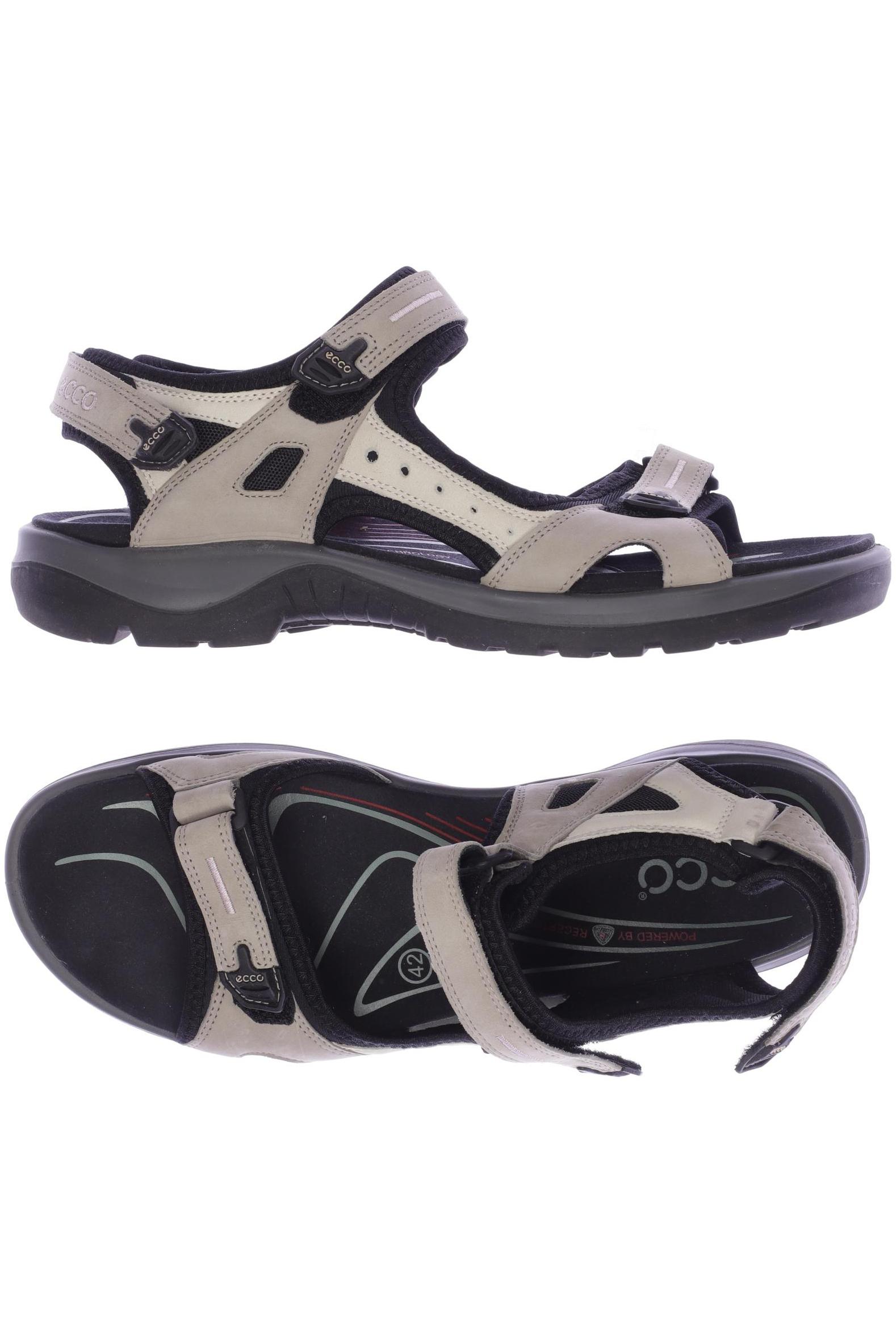 

Ecco Damen Sandale, beige, Gr. 42