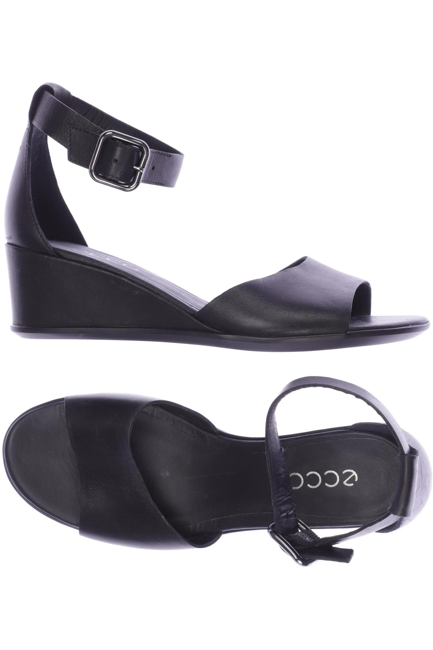 

Ecco Damen Sandale, schwarz