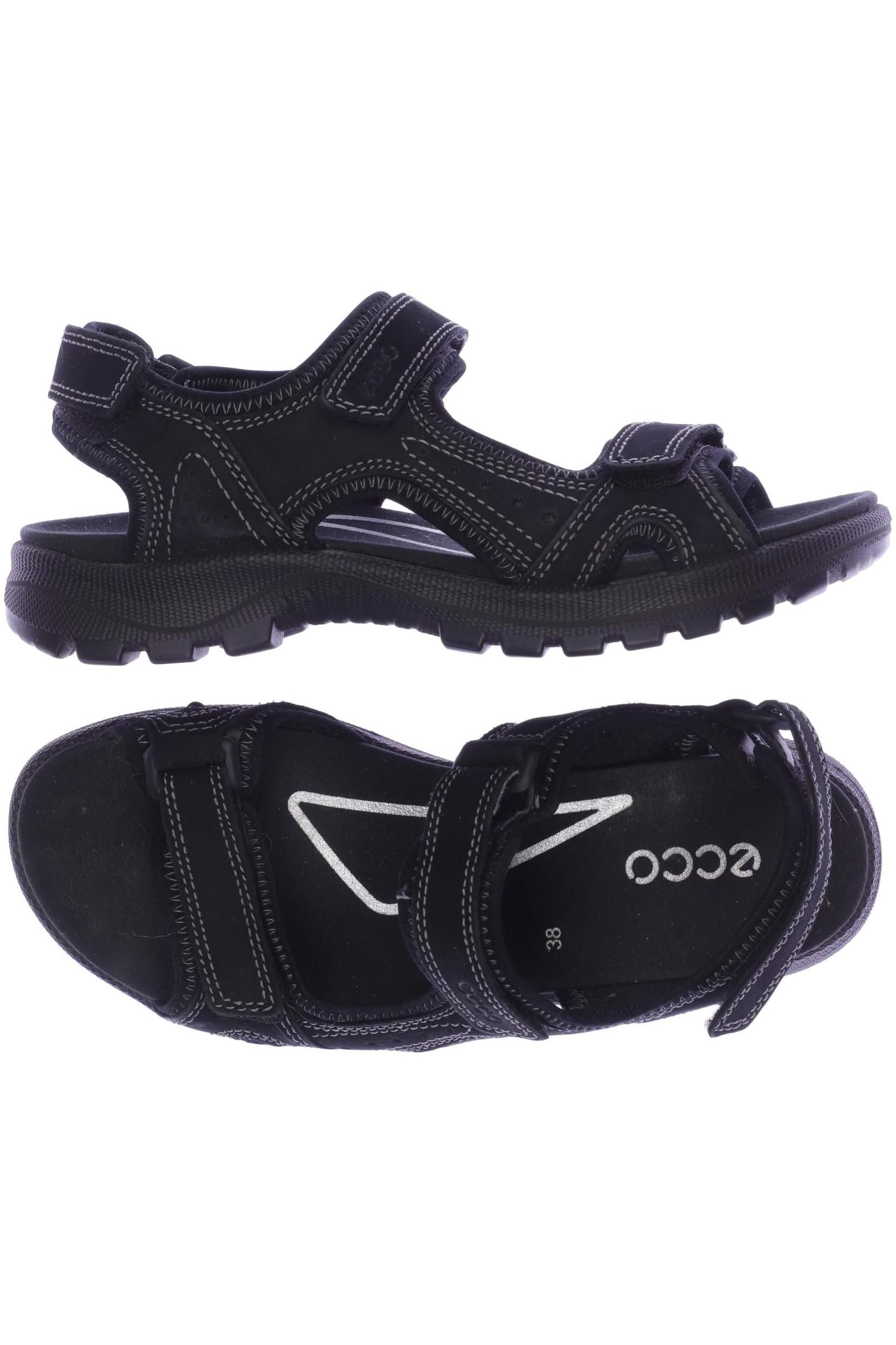 

Ecco Damen Sandale, schwarz, Gr. 38