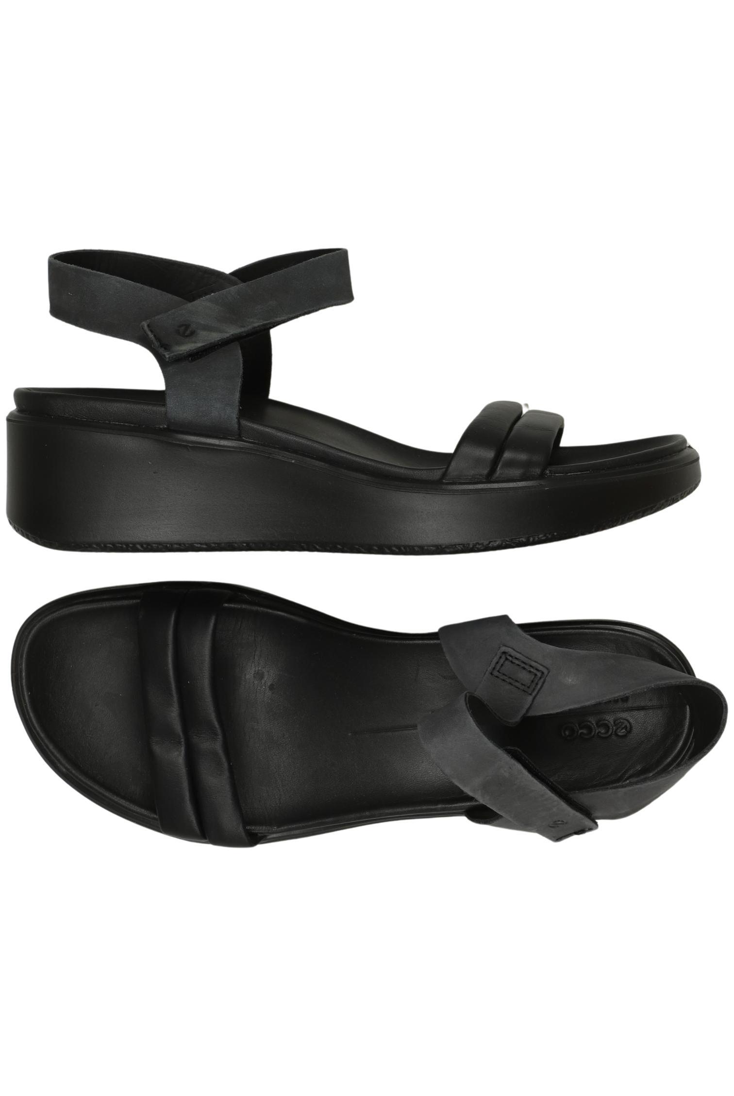 

Ecco Damen Sandale, schwarz, Gr. 38