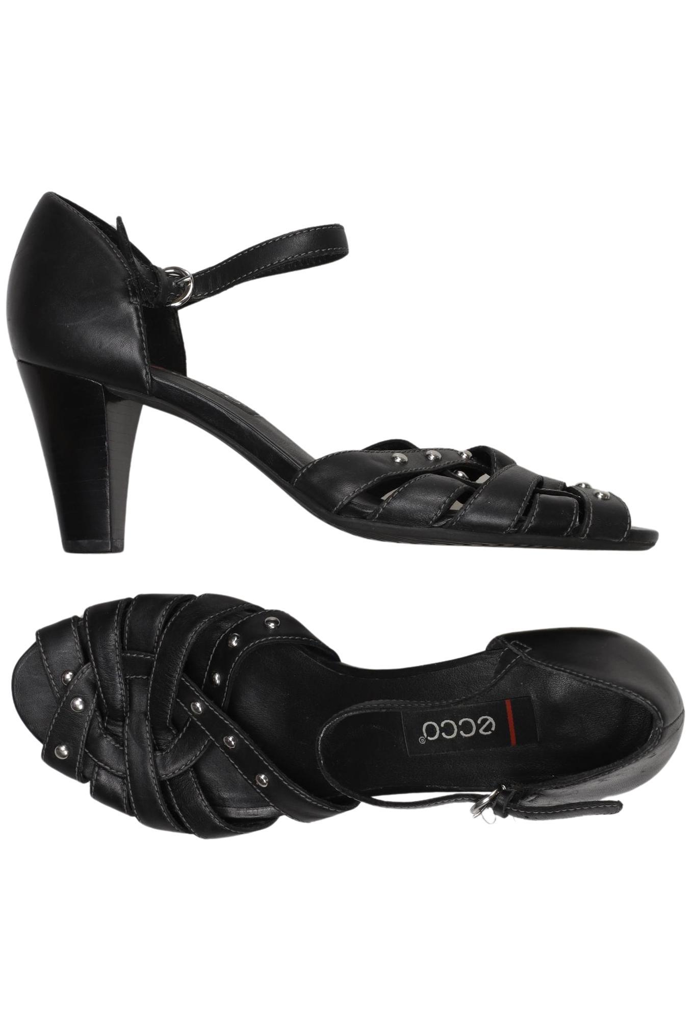 

Ecco Damen Sandale, schwarz, Gr. 37