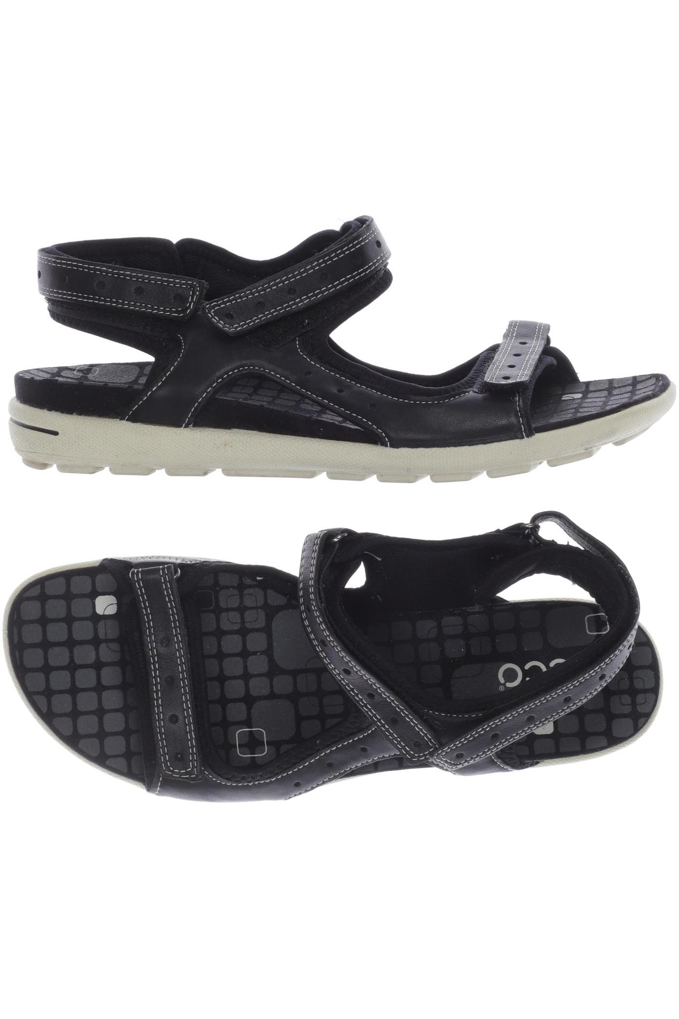 

Ecco Damen Sandale, schwarz, Gr. 39