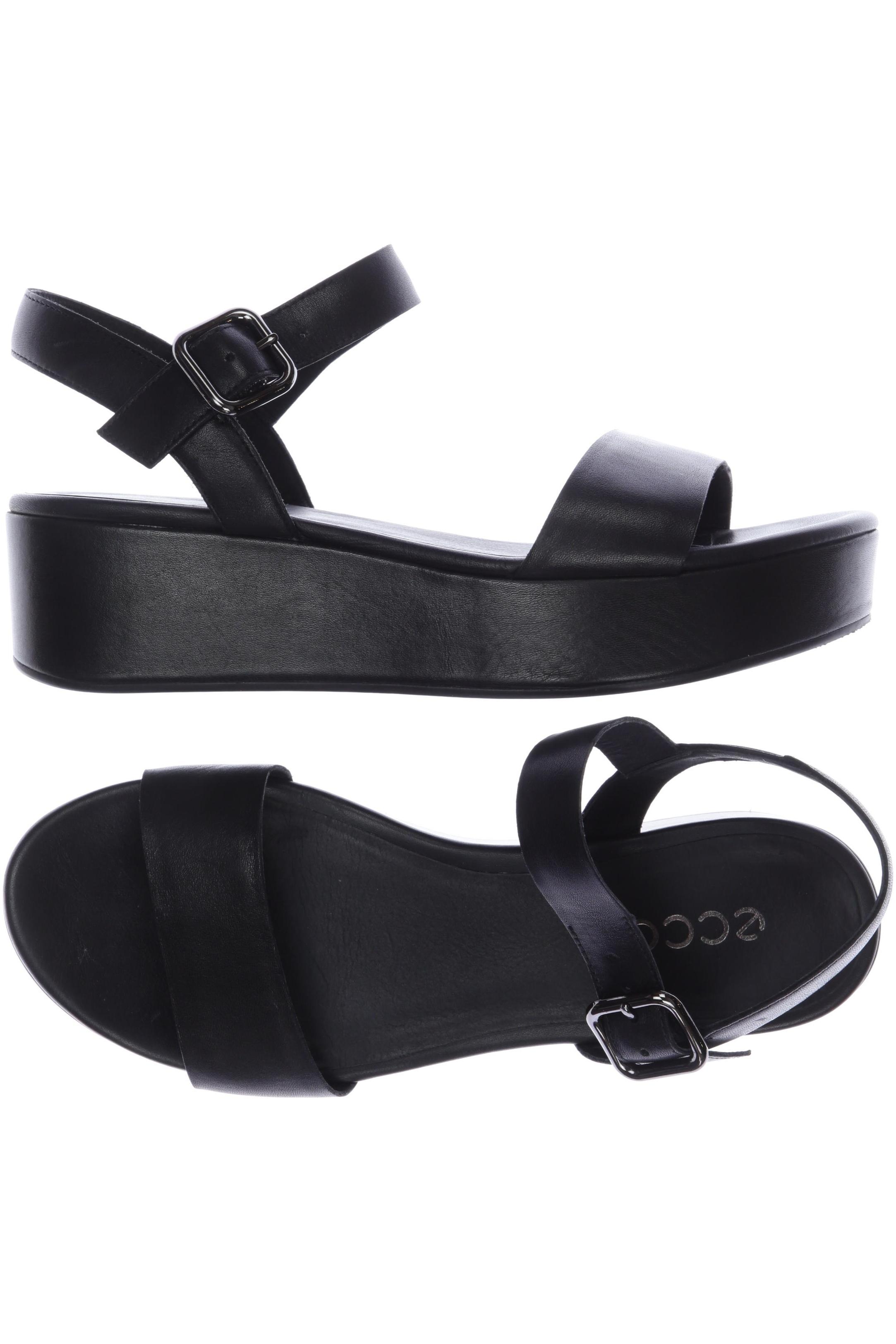 

Ecco Damen Sandale, schwarz, Gr. 38