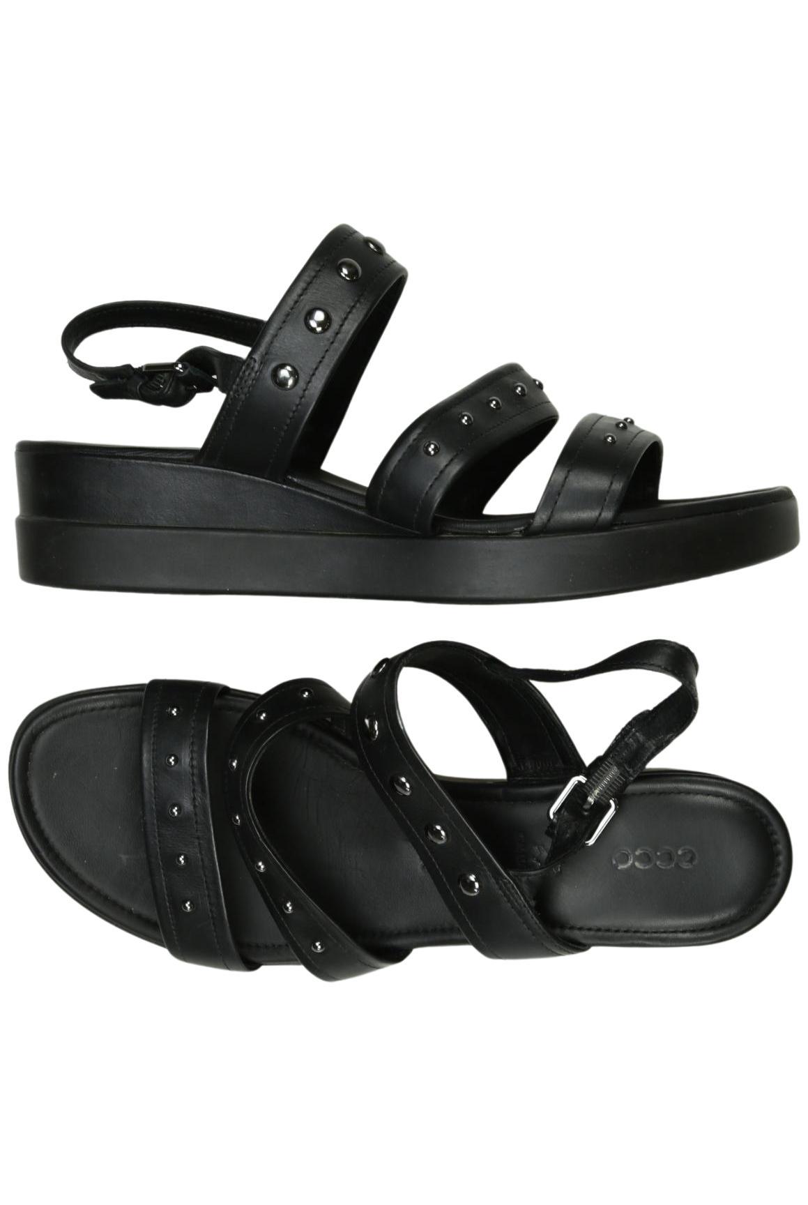 

Ecco Damen Sandale, schwarz, Gr. 40