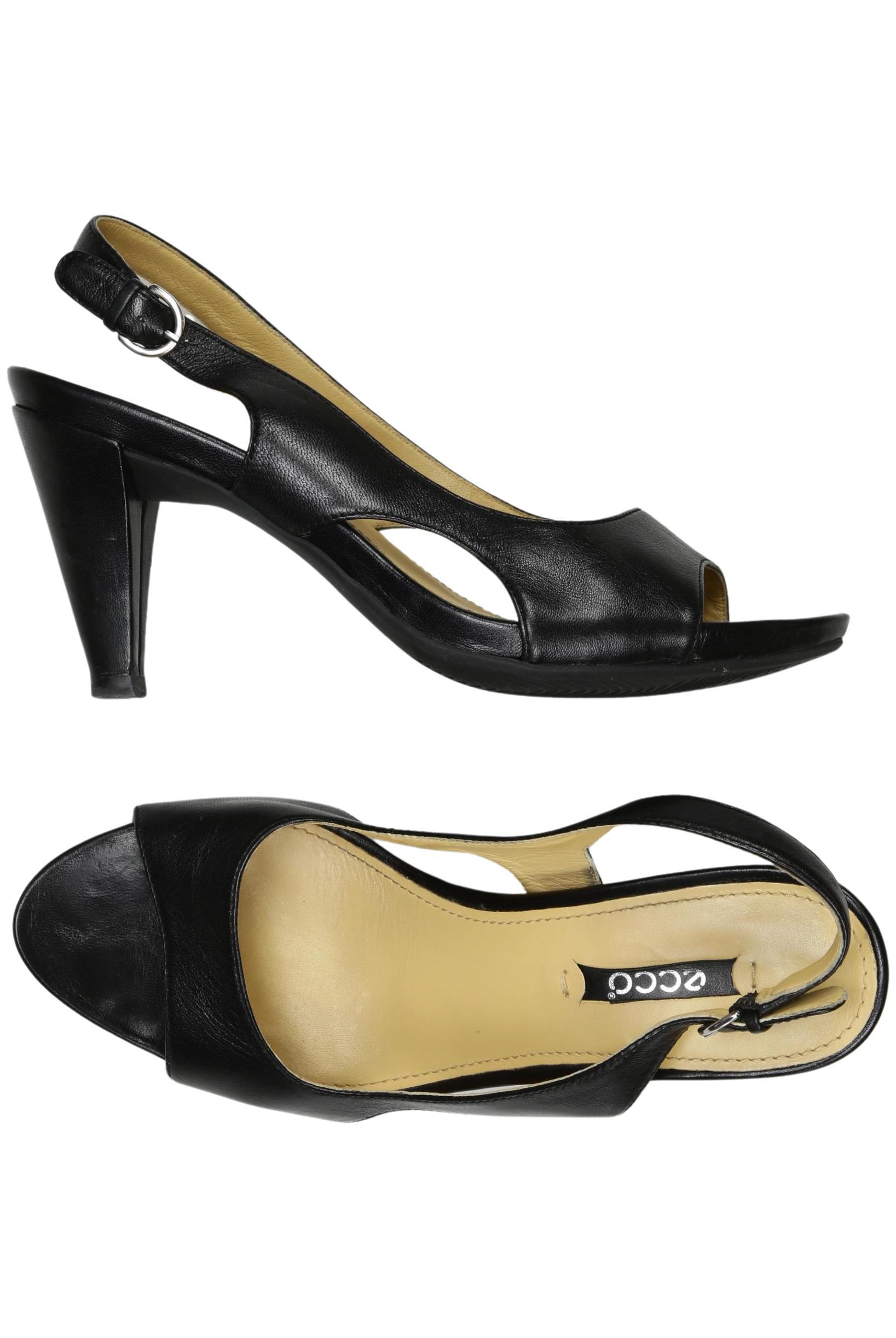 

Ecco Damen Sandale, schwarz, Gr. 38