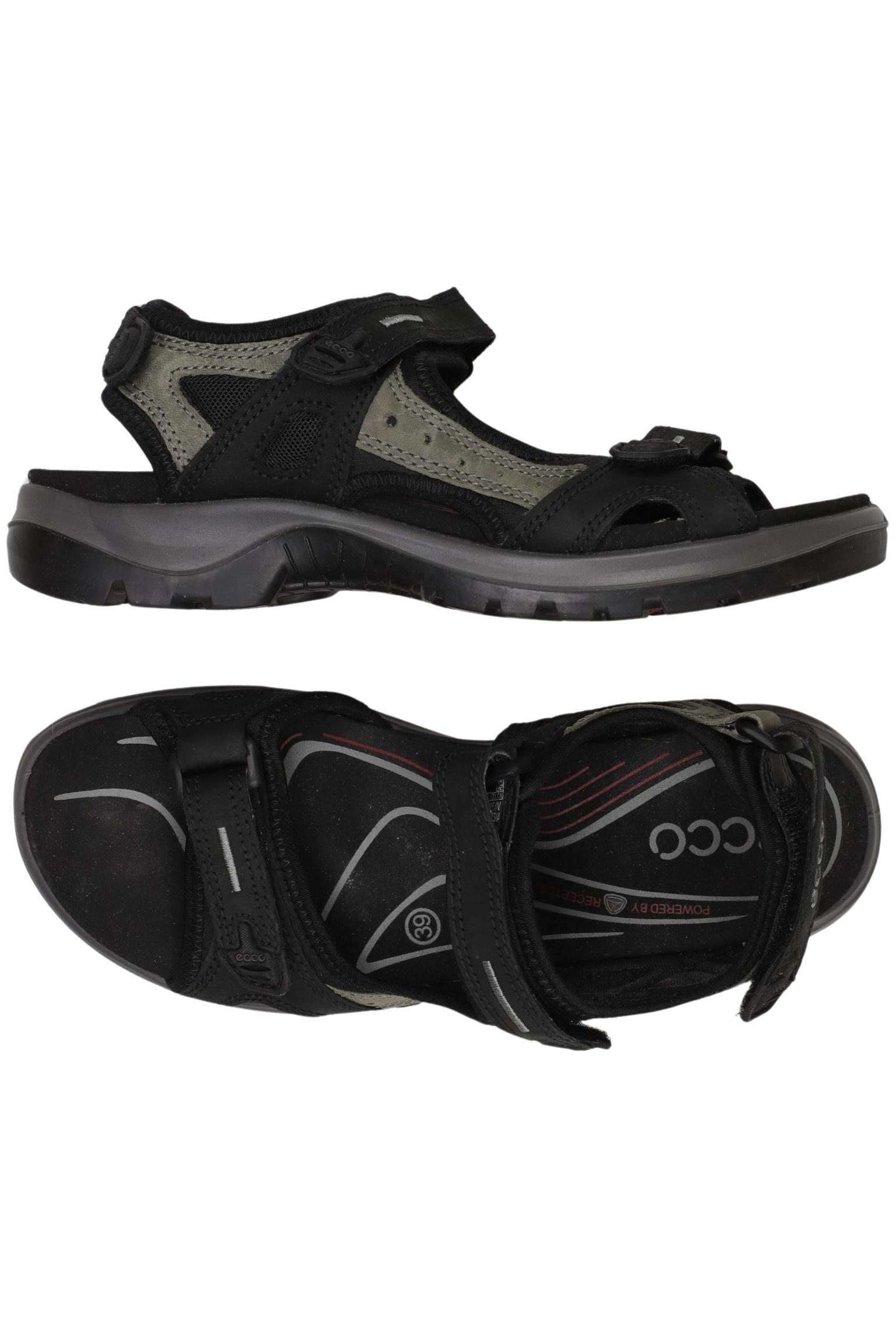 

Ecco Damen Sandale, schwarz, Gr. 39