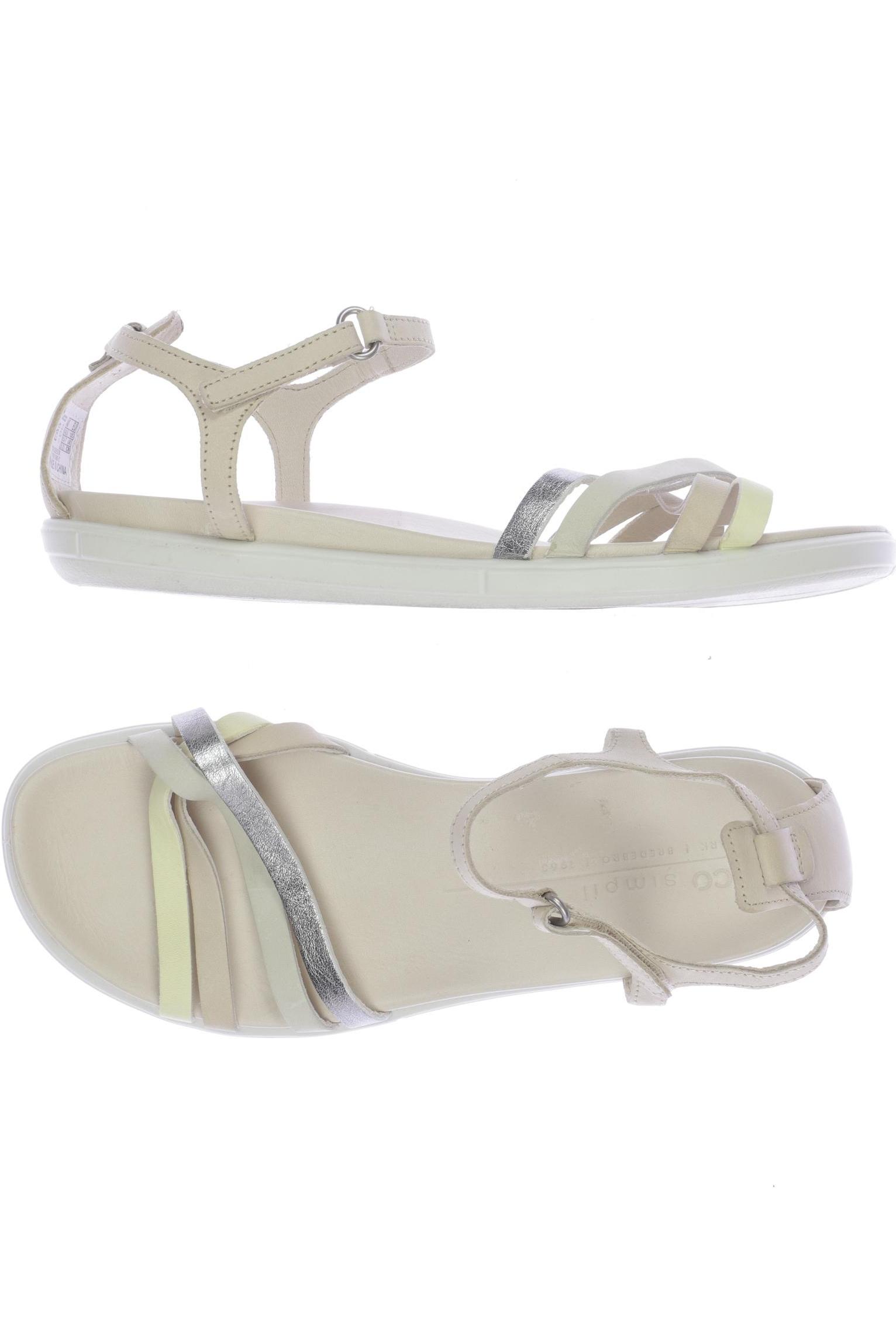 

Ecco Damen Sandale, beige, Gr. 40
