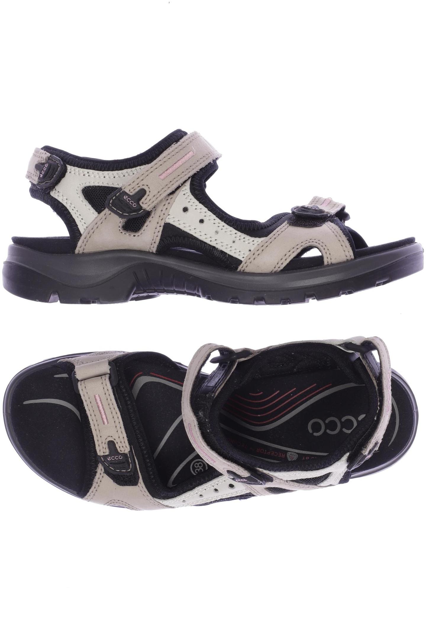 

Ecco Damen Sandale, beige, Gr. 38