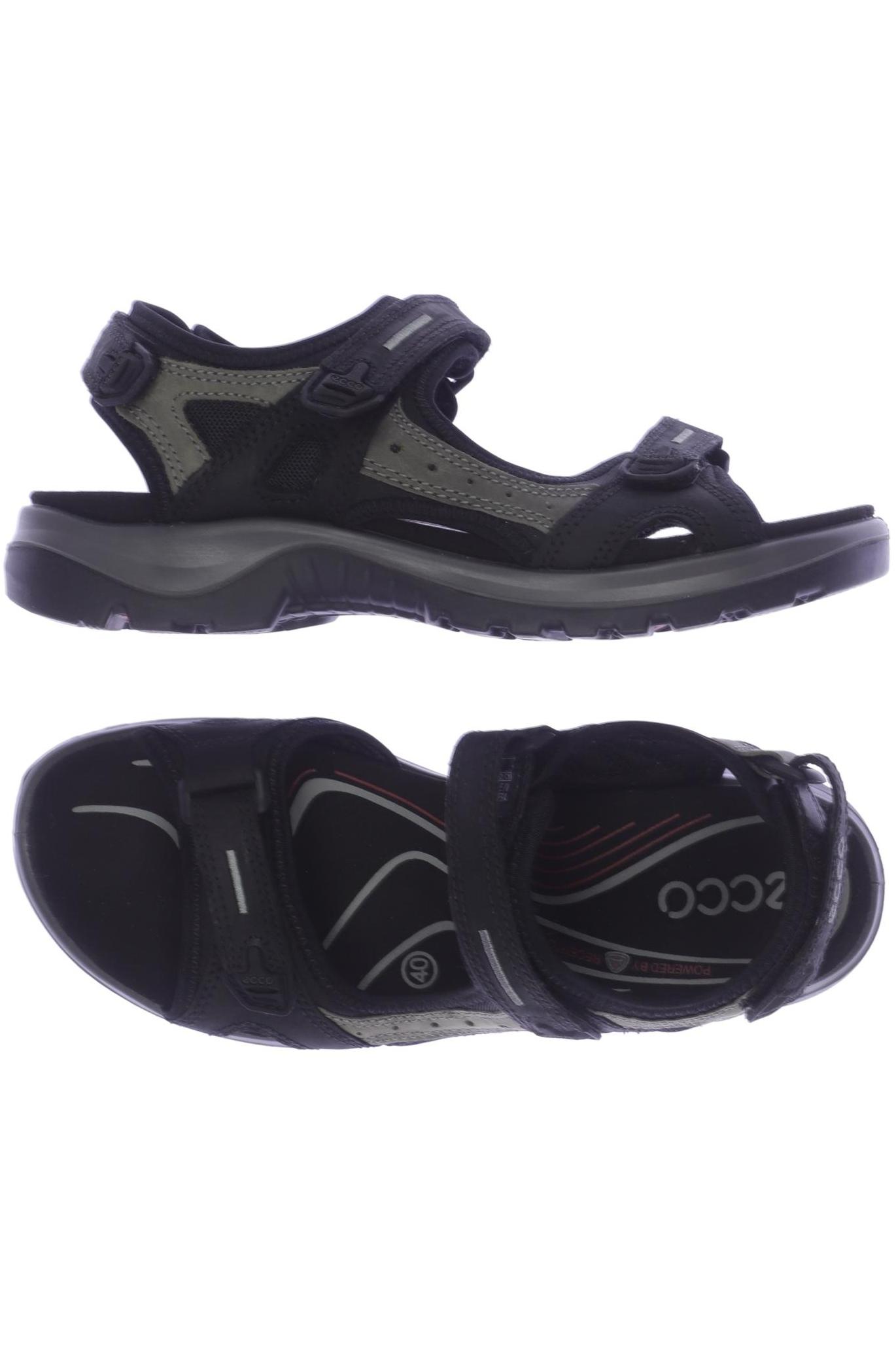 

Ecco Damen Sandale, schwarz, Gr. 40