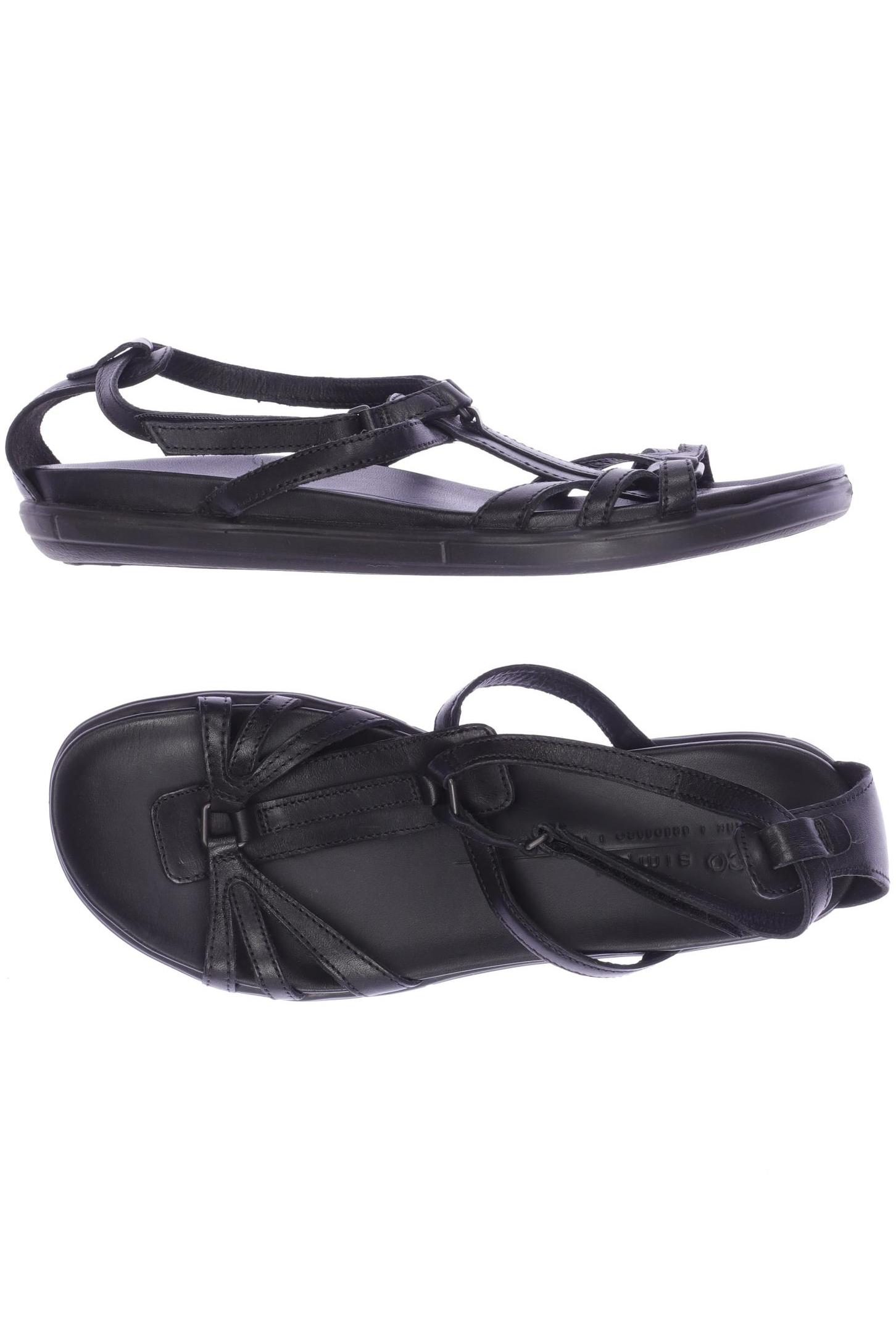 

Ecco Damen Sandale, schwarz, Gr. 39