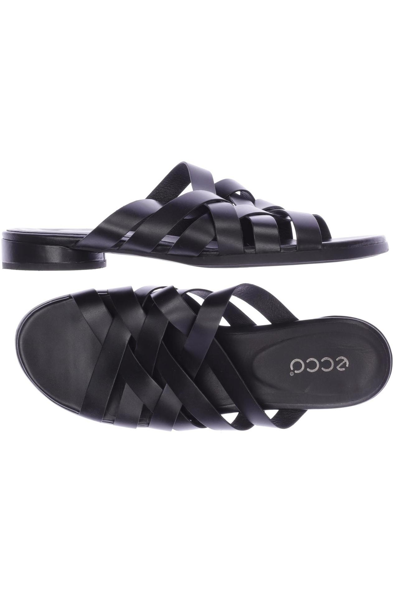 

Ecco Damen Sandale, schwarz