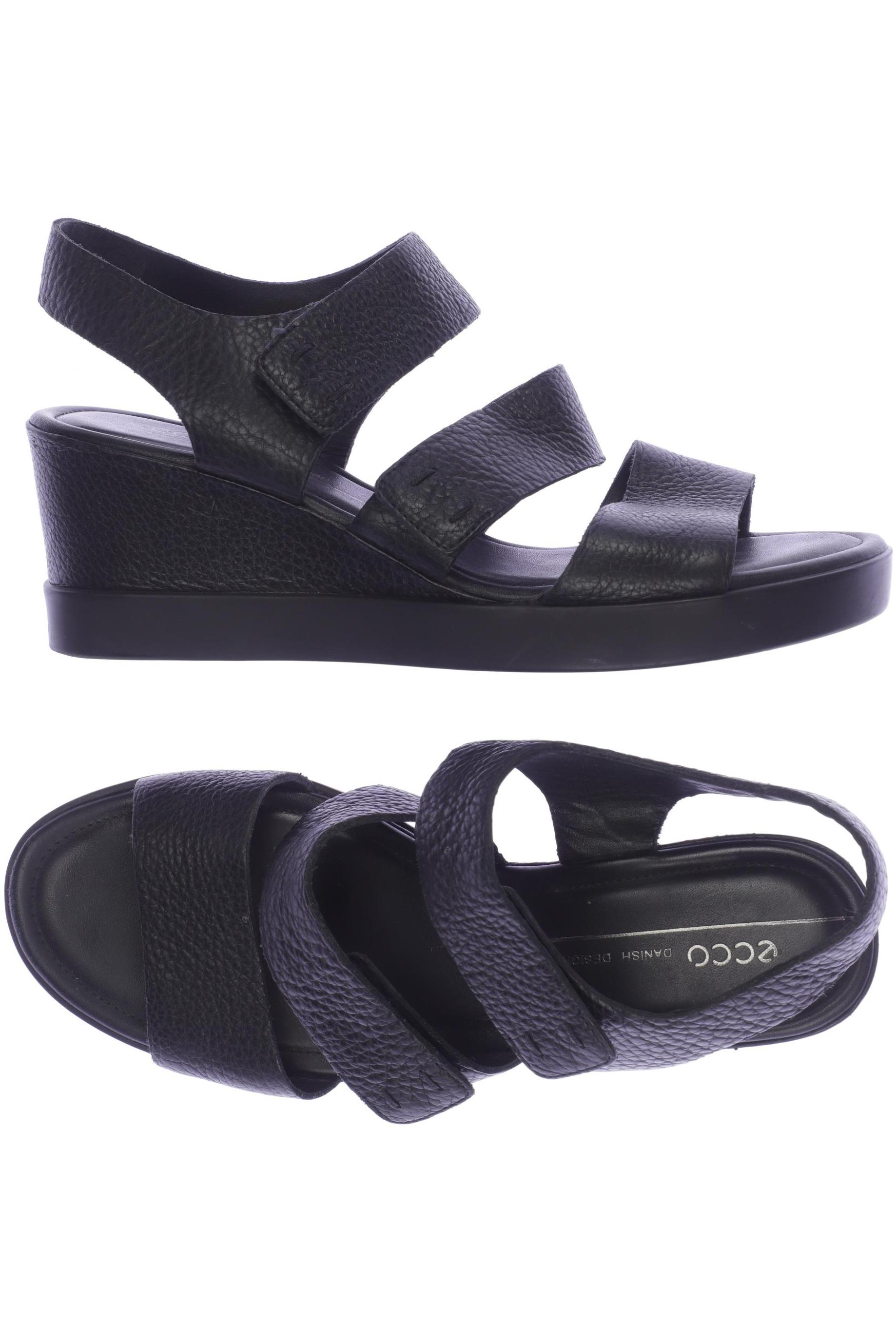 

Ecco Damen Sandale, schwarz, Gr. 38