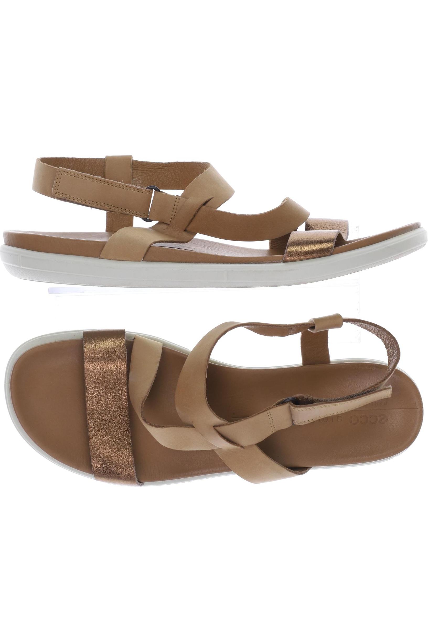 

Ecco Damen Sandale, beige, Gr. 43
