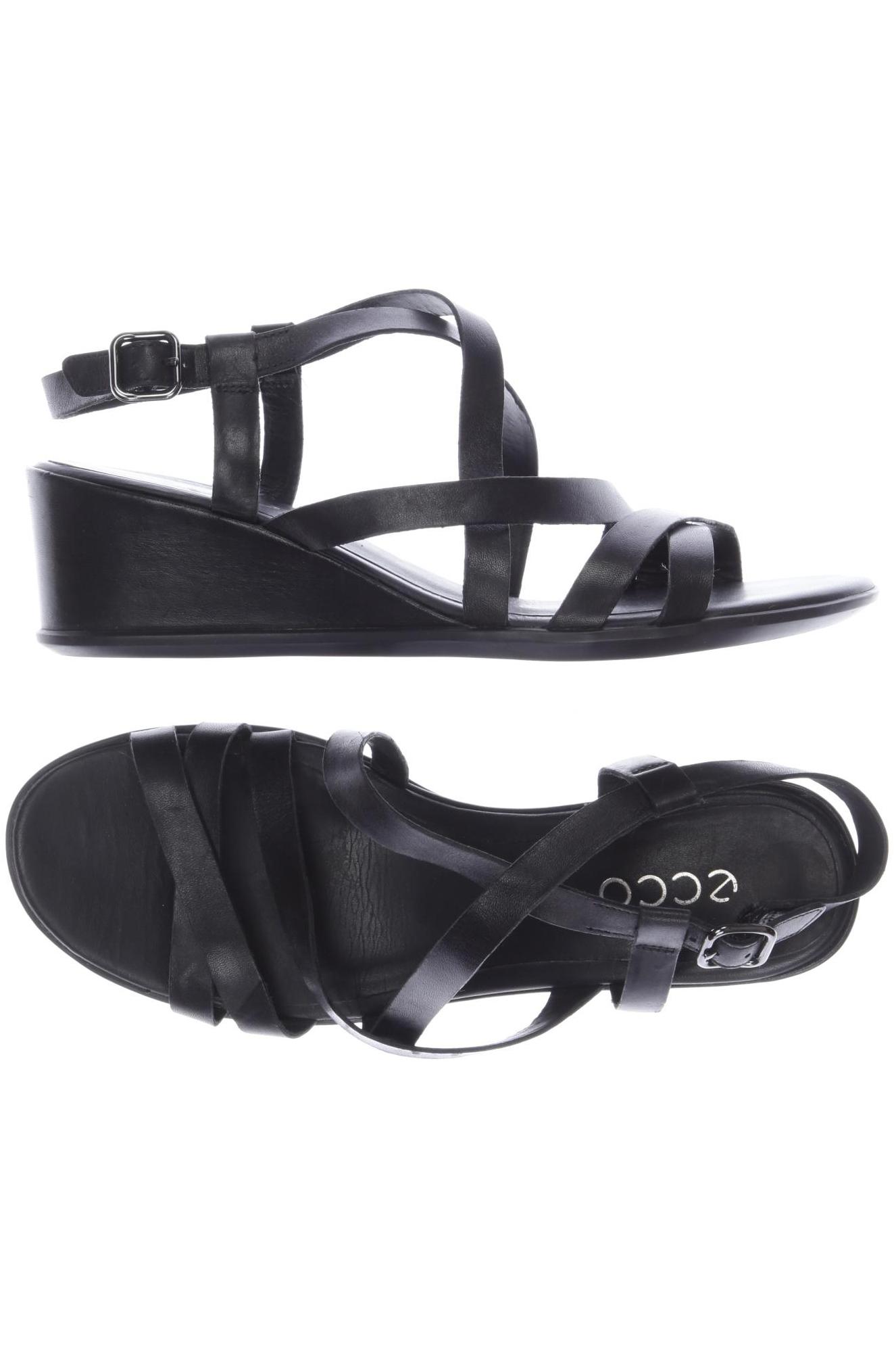 

Ecco Damen Sandale, schwarz, Gr. 38