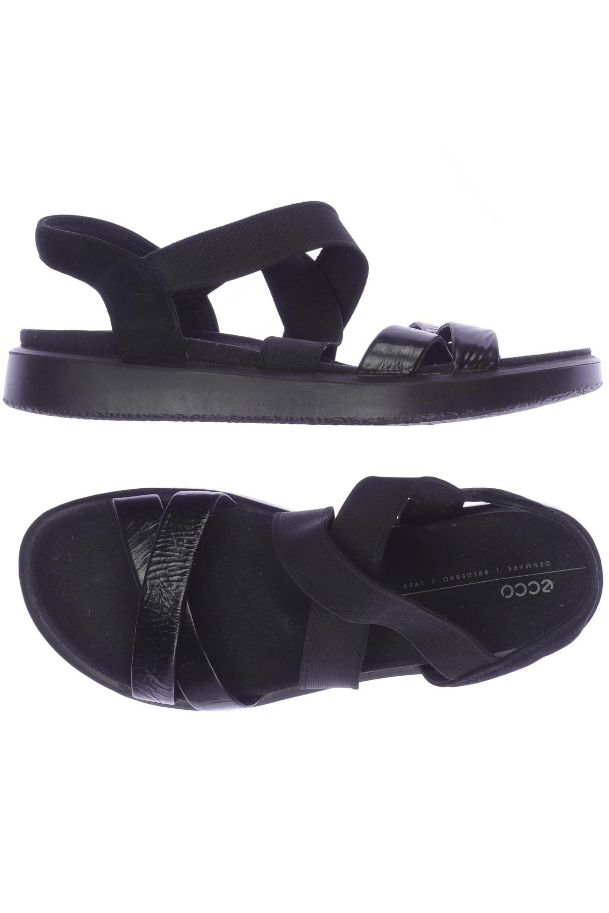 

Ecco Damen Sandale, schwarz, Gr. 38