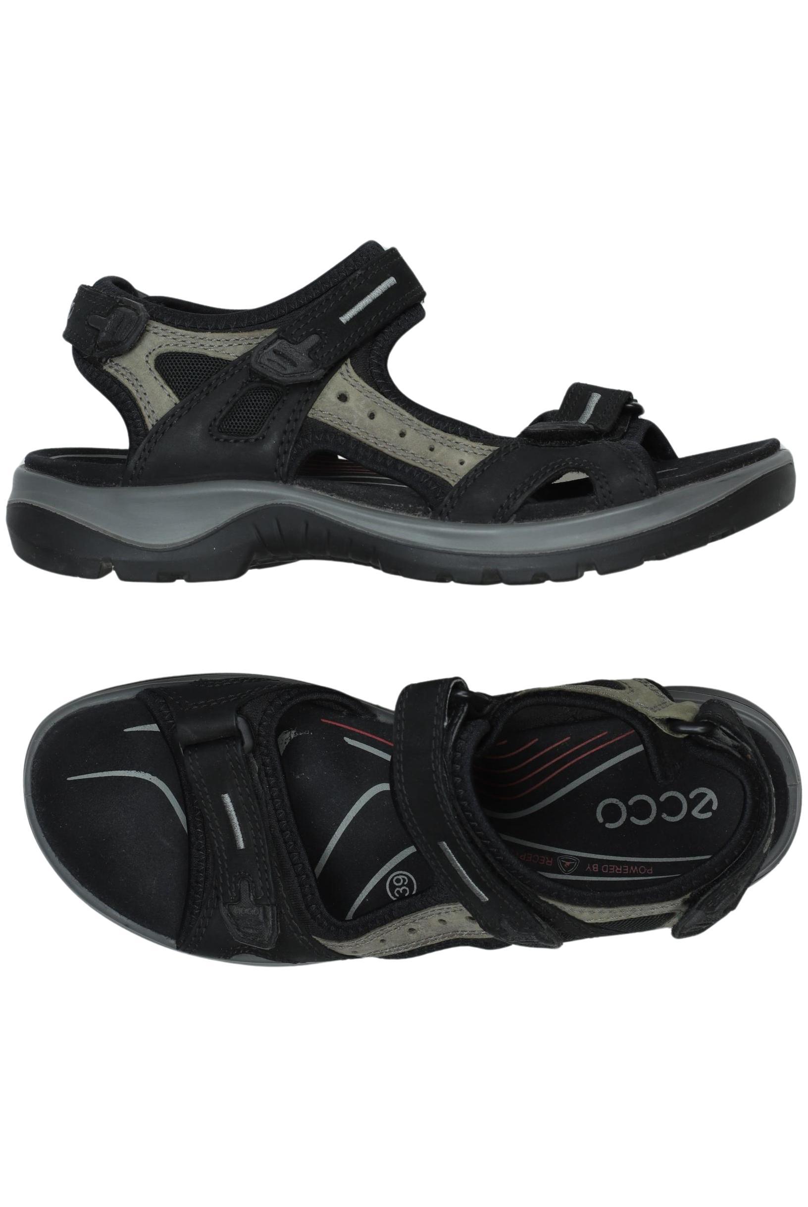 

Ecco Damen Sandale, schwarz, Gr. 39
