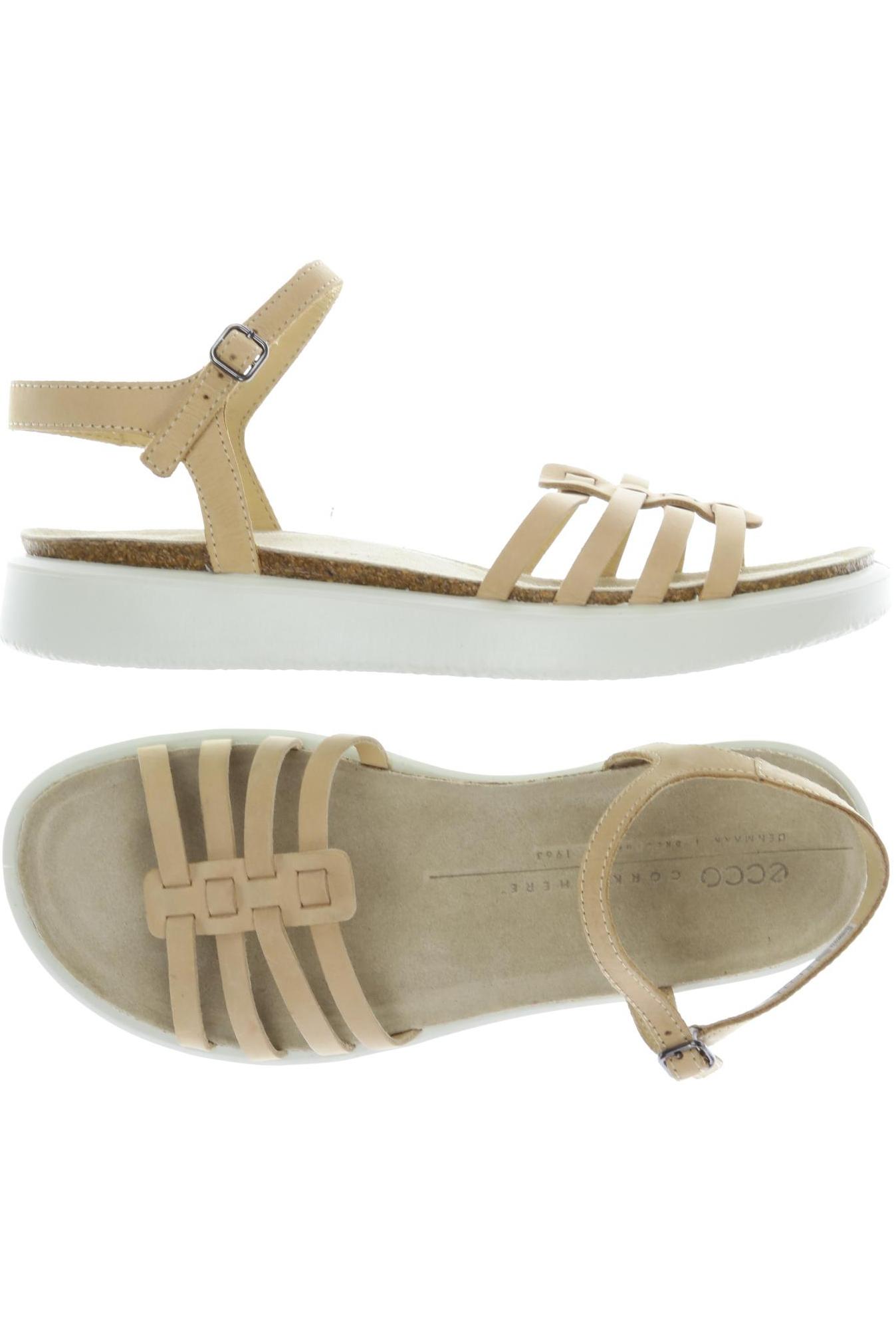 

Ecco Damen Sandale, beige, Gr. 37