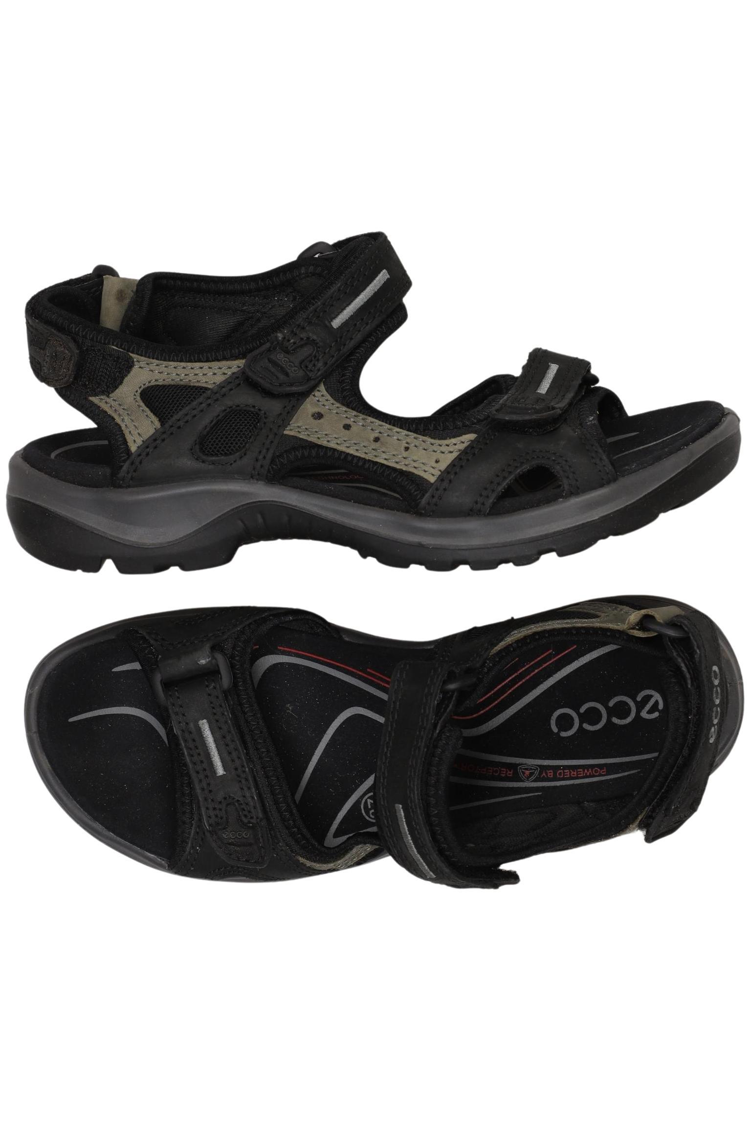 

Ecco Damen Sandale, schwarz, Gr. 37