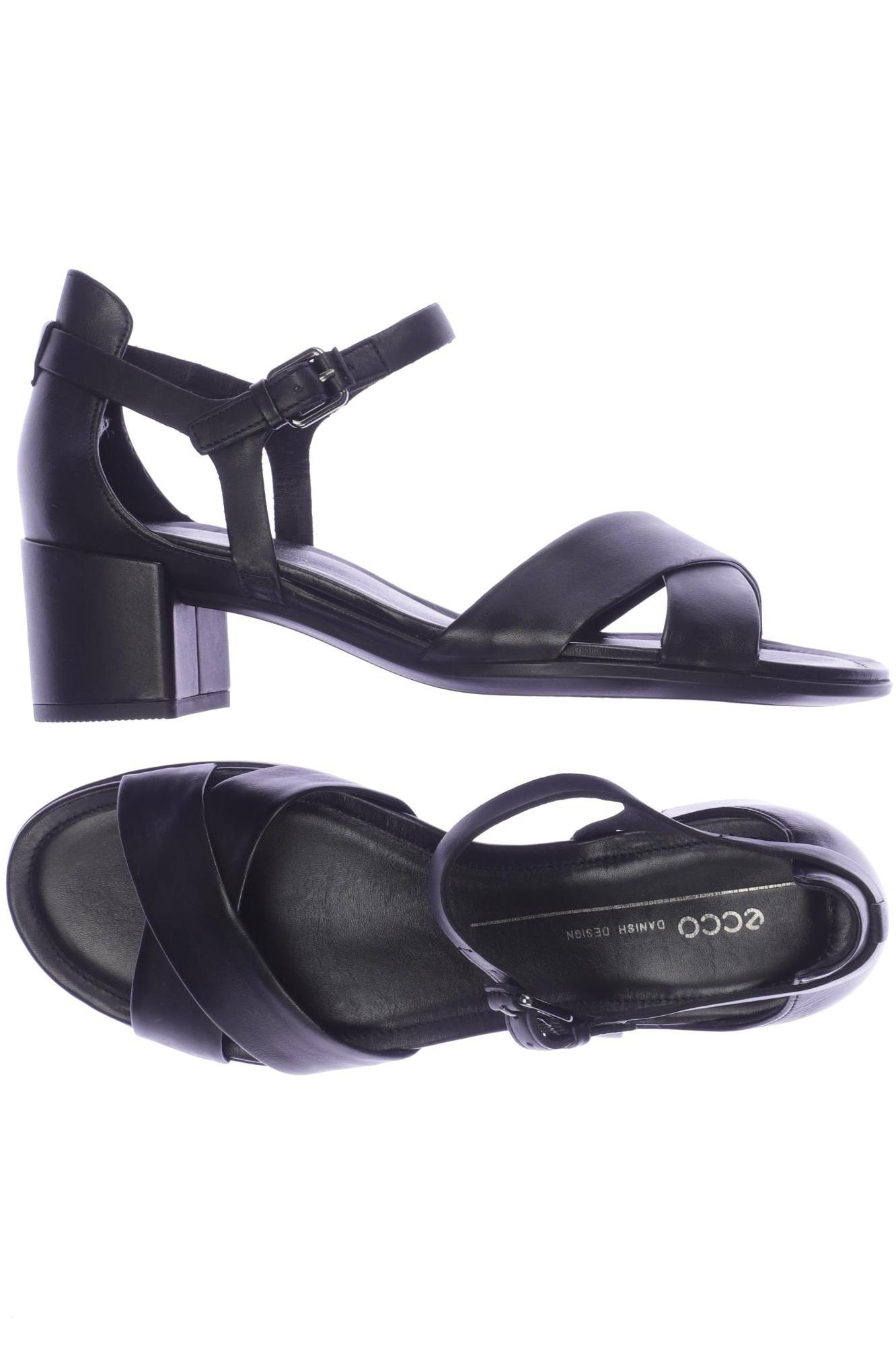 

Ecco Damen Sandale, schwarz