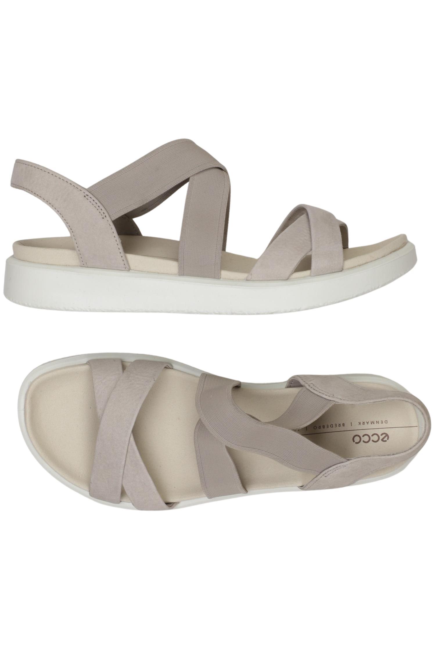 

Ecco Damen Sandale, beige, Gr. 38