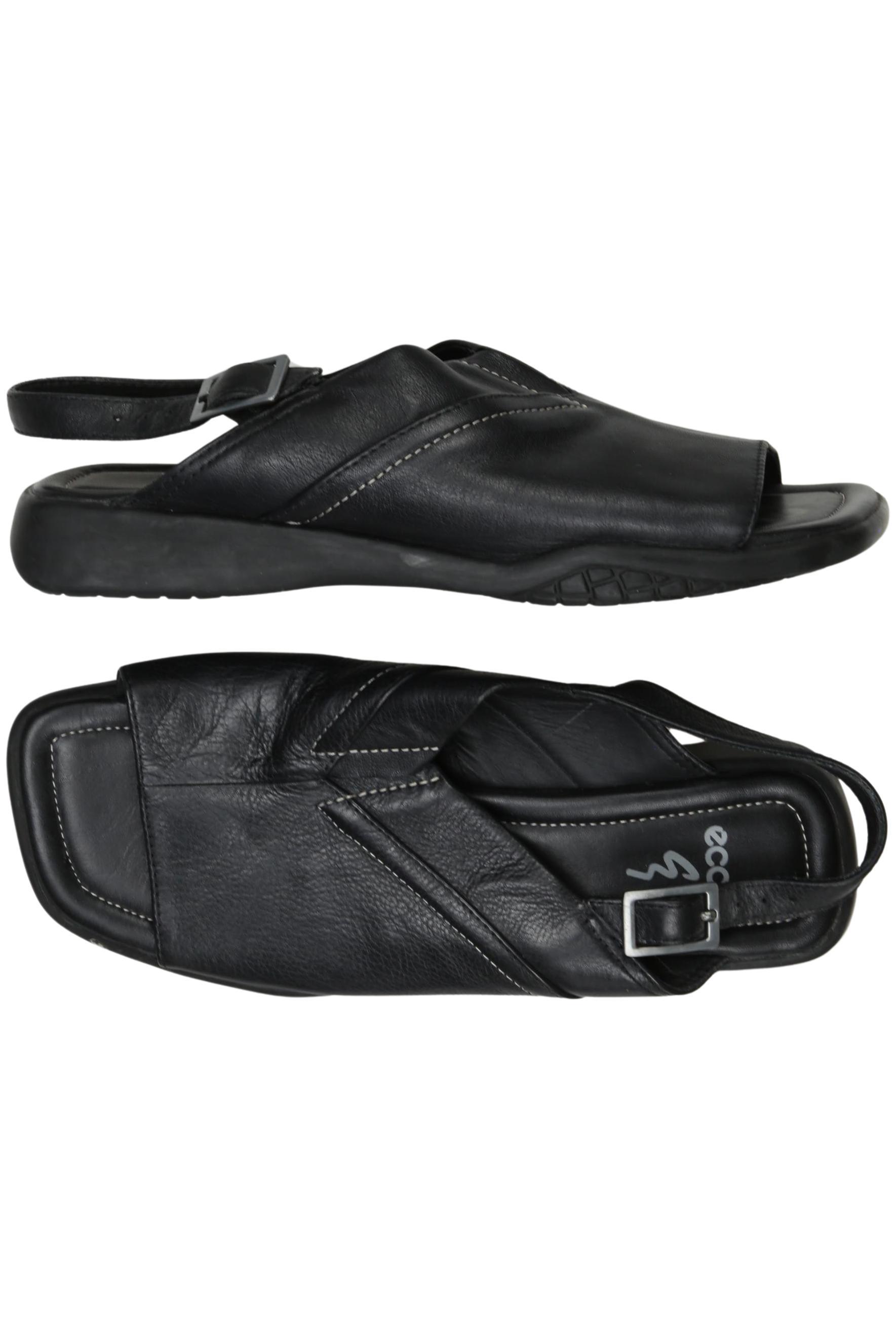 

Ecco Damen Sandale, schwarz, Gr. 5