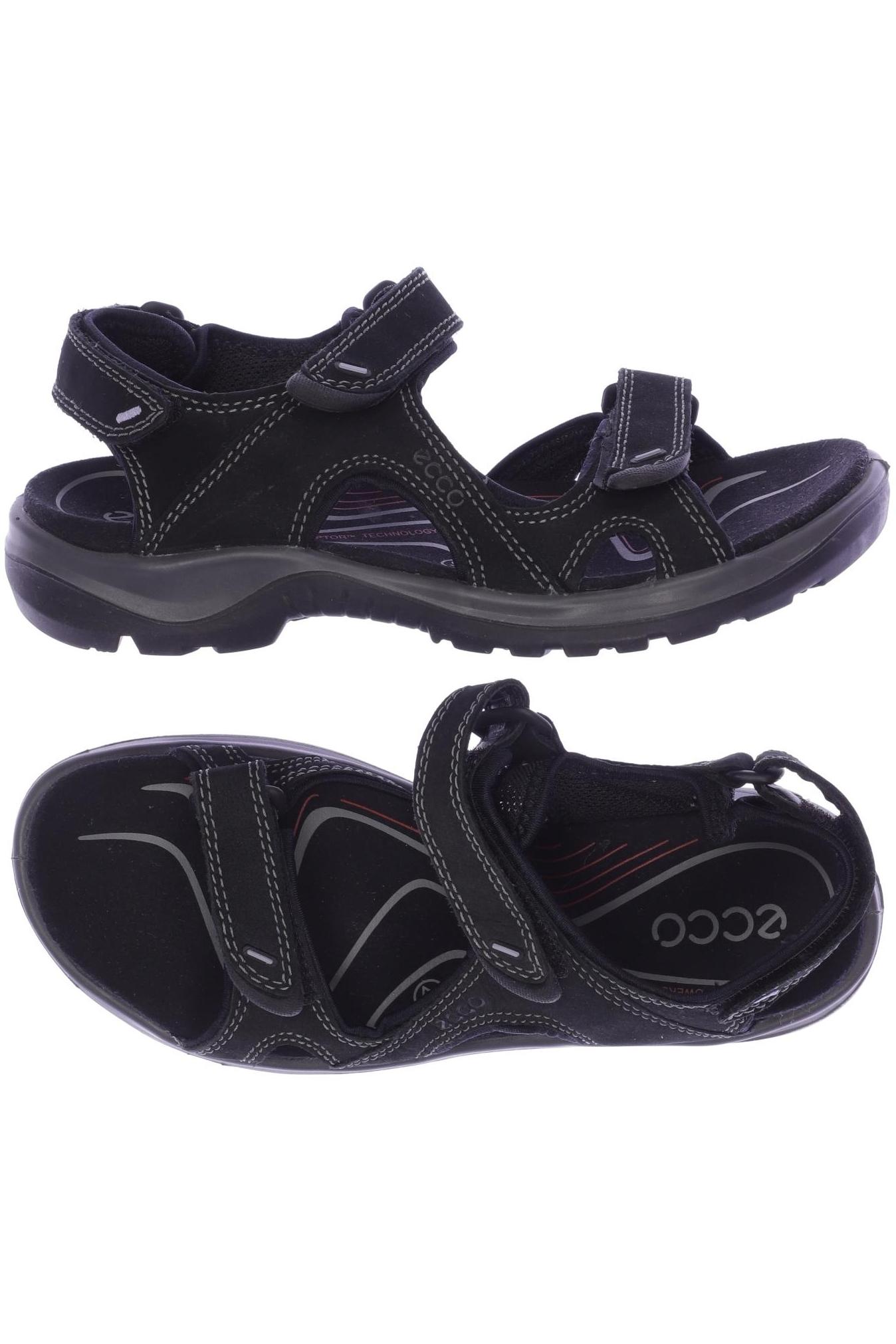 

Ecco Damen Sandale, schwarz, Gr. 37