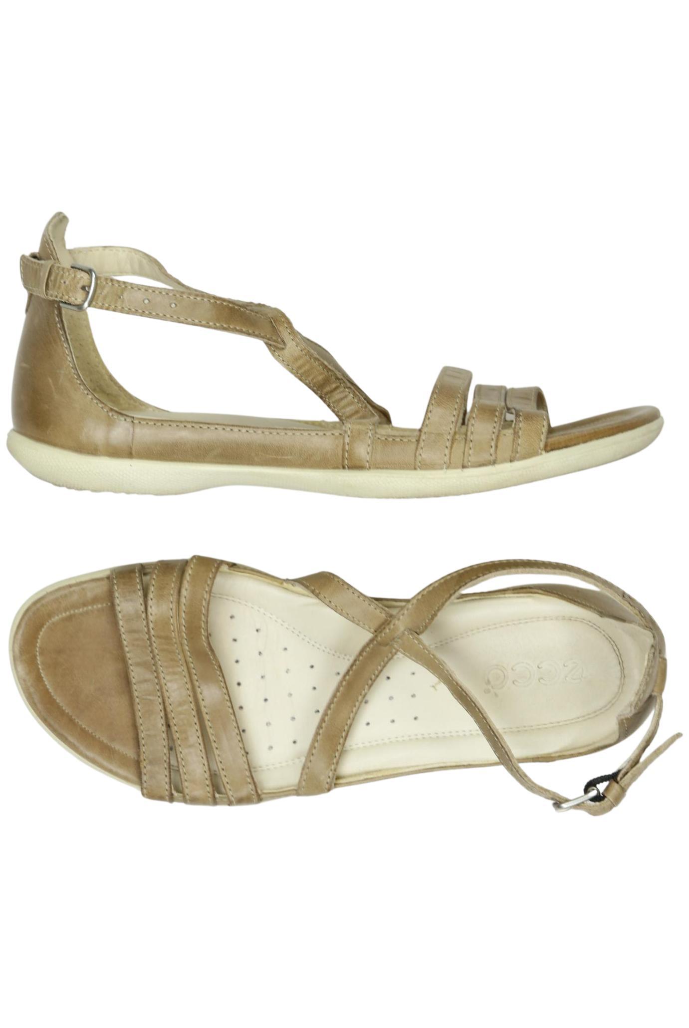 

Ecco Damen Sandale, beige, Gr. 38