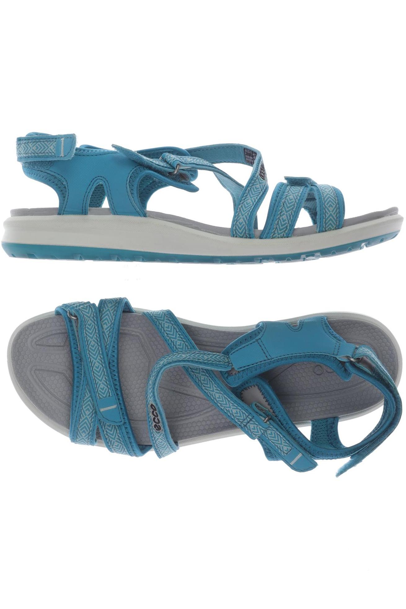 

Ecco Damen Sandale, blau