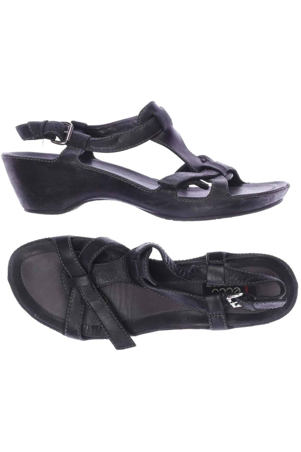 

Ecco Damen Sandale, schwarz