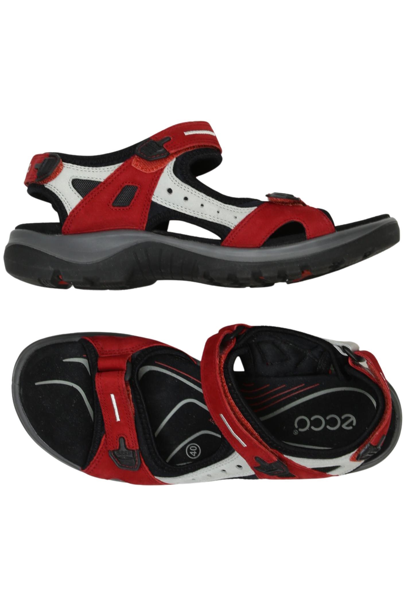 

Ecco Damen Sandale, rot, Gr. 40
