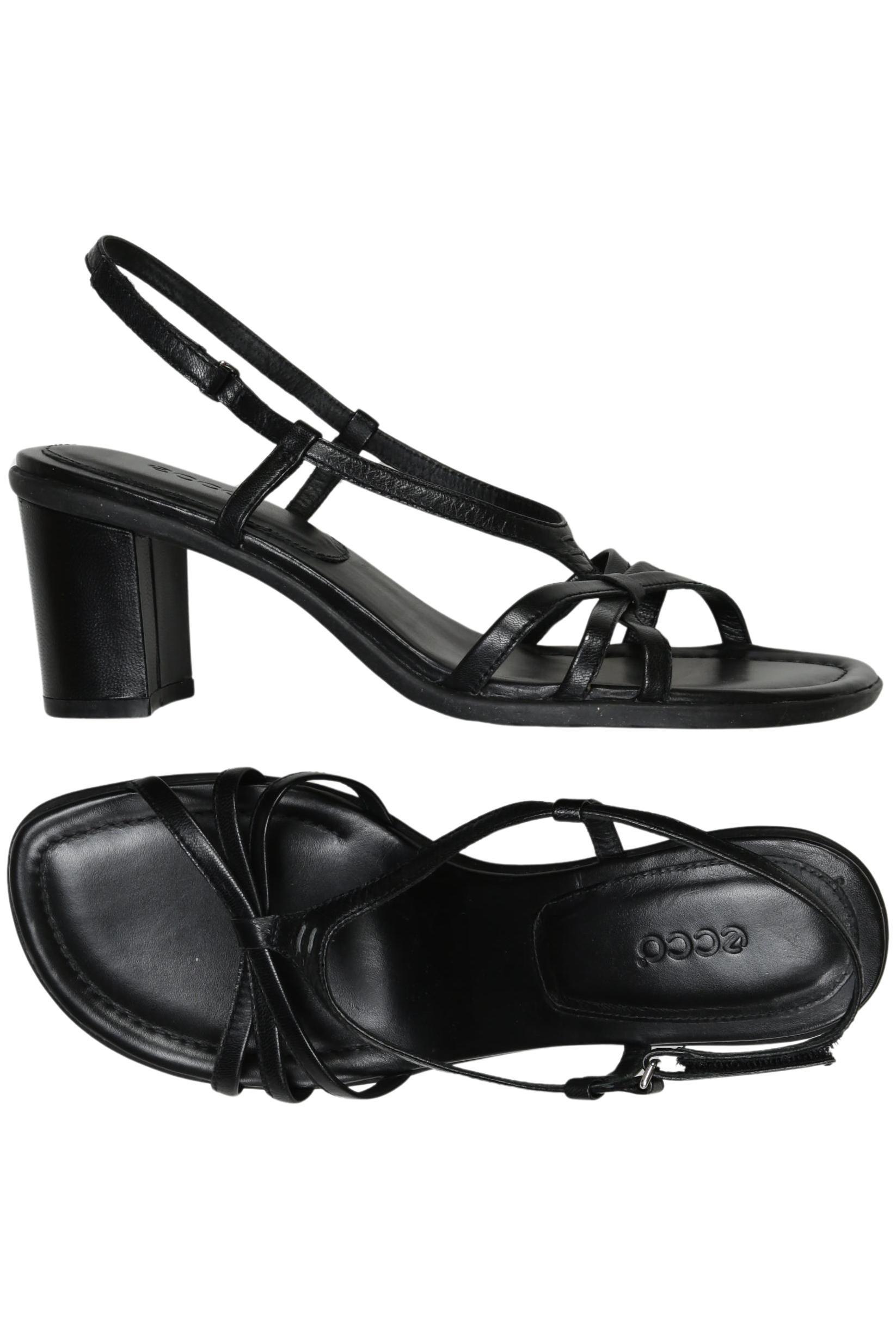 

Ecco Damen Sandale, schwarz, Gr. 38