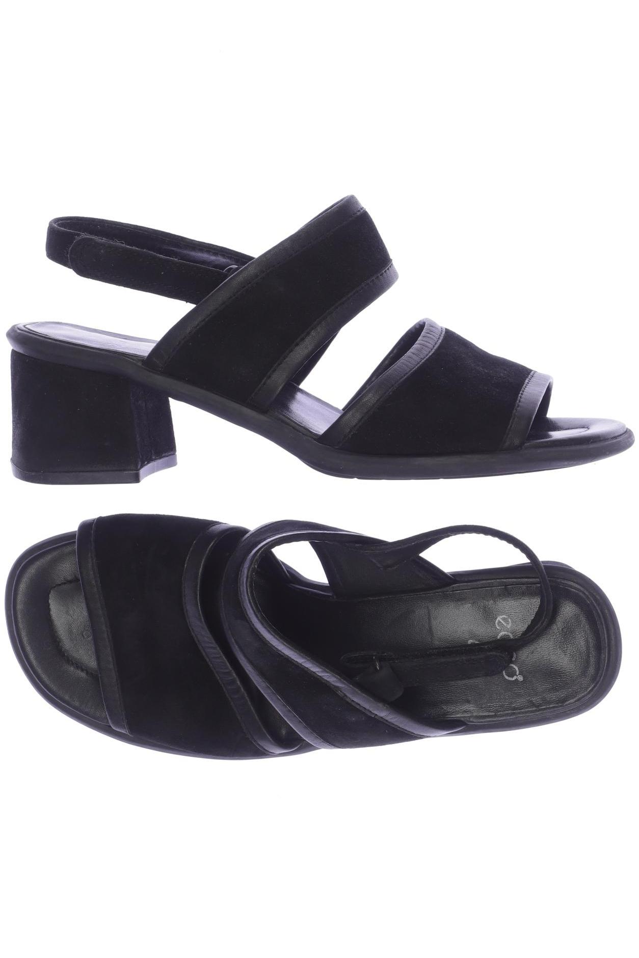 

Ecco Damen Sandale, schwarz, Gr. 36.5