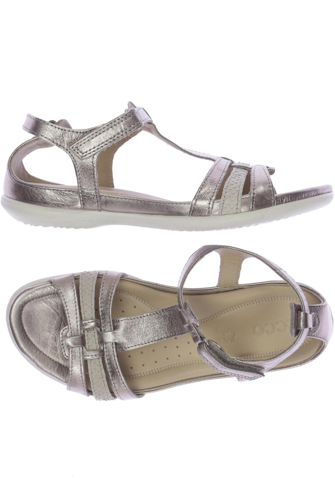 

Ecco Damen Sandale, beige, Gr. 38