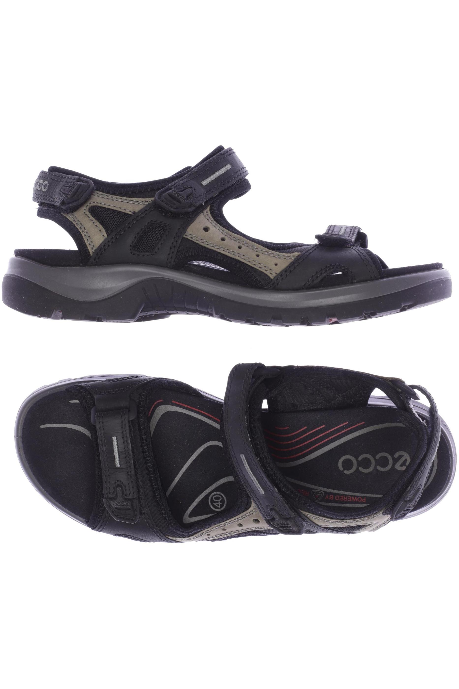 

Ecco Damen Sandale, schwarz