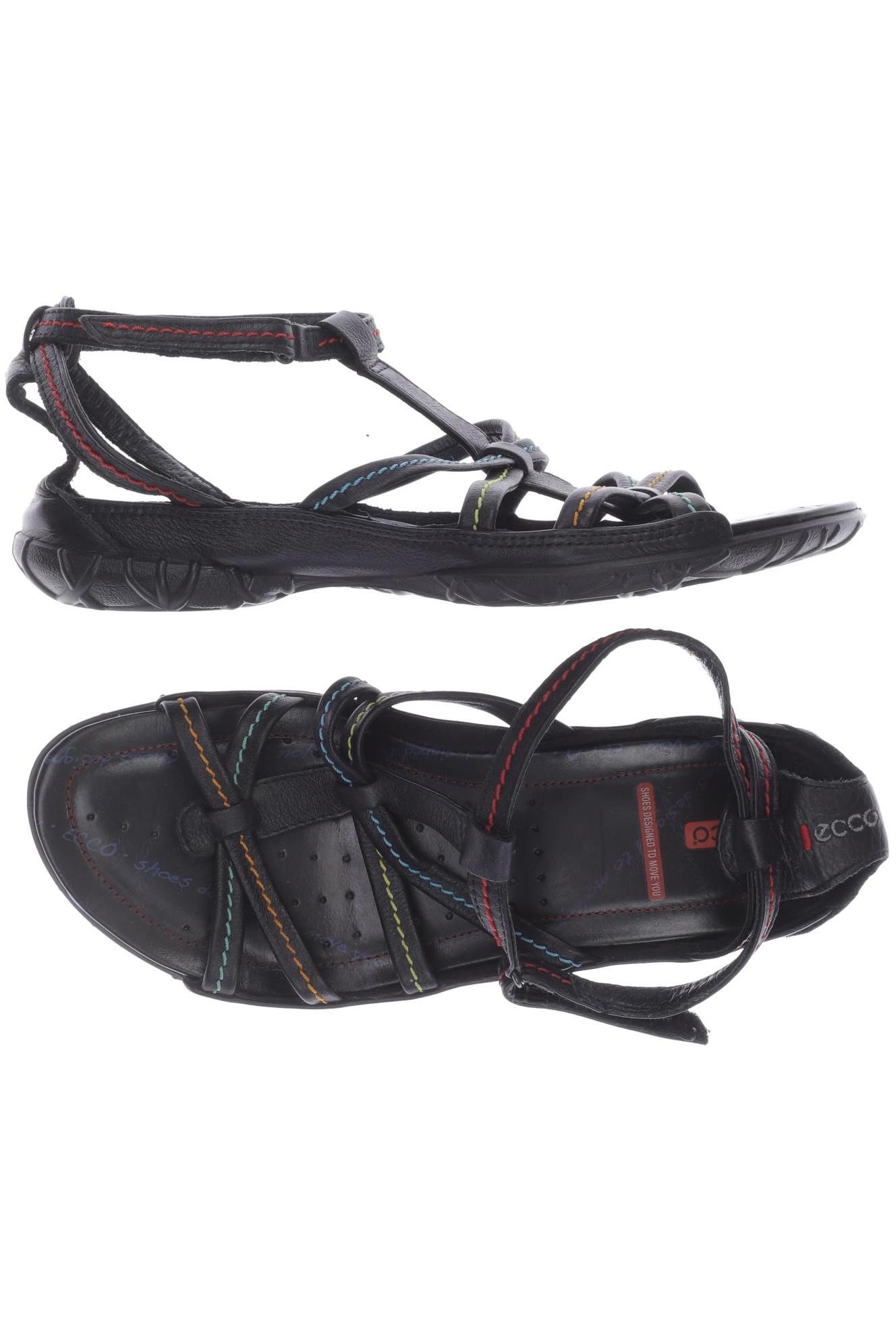 

Ecco Damen Sandale, schwarz, Gr. 39