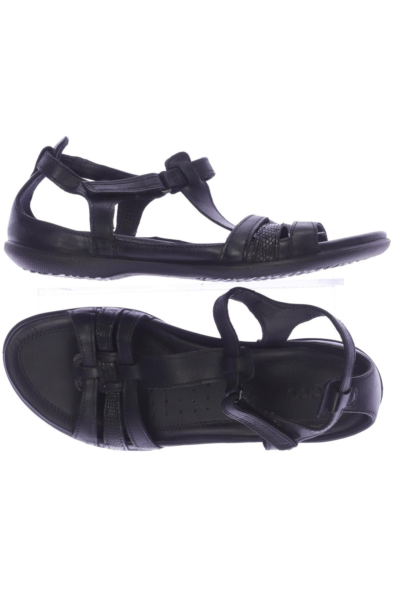 

Ecco Damen Sandale, schwarz