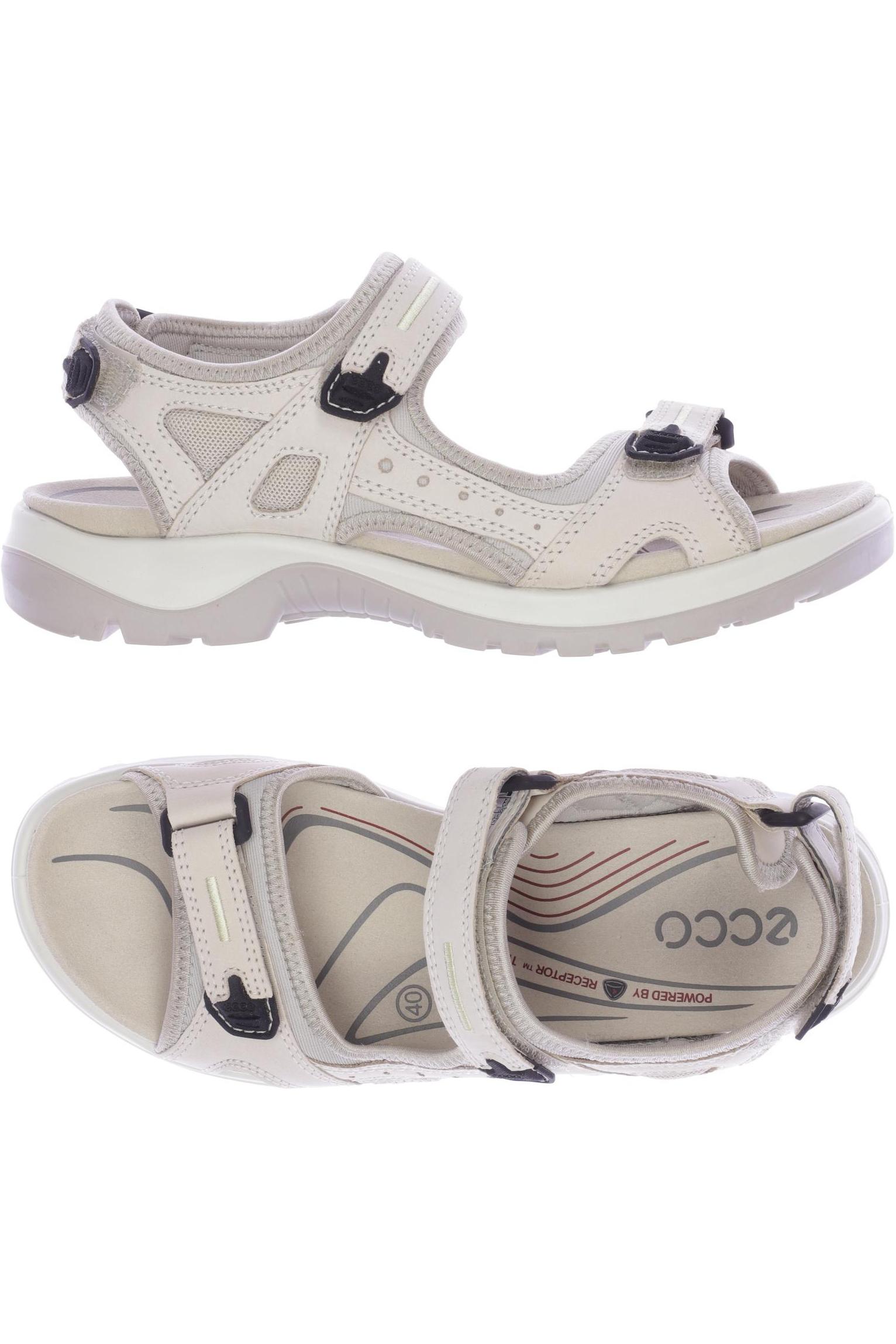

Ecco Damen Sandale, beige, Gr. 40