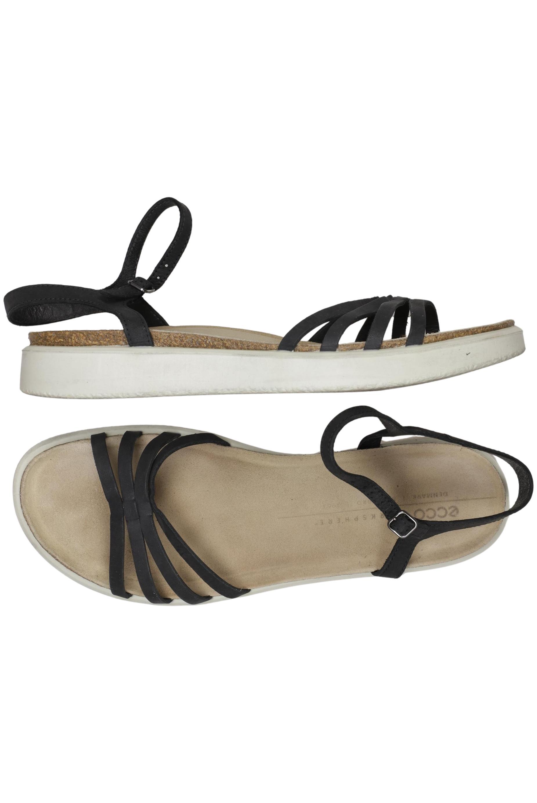 

Ecco Damen Sandale, schwarz, Gr. 42